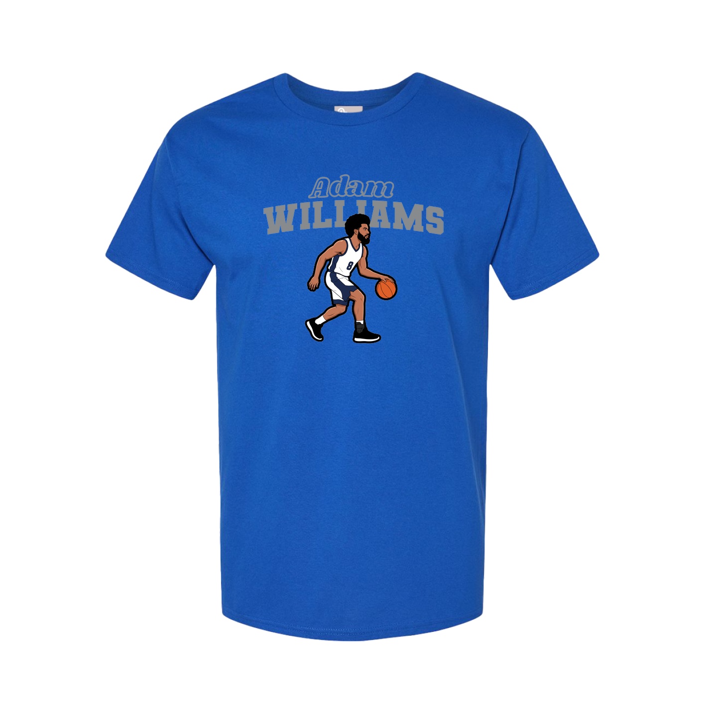 Tee — Name Arch in Royal