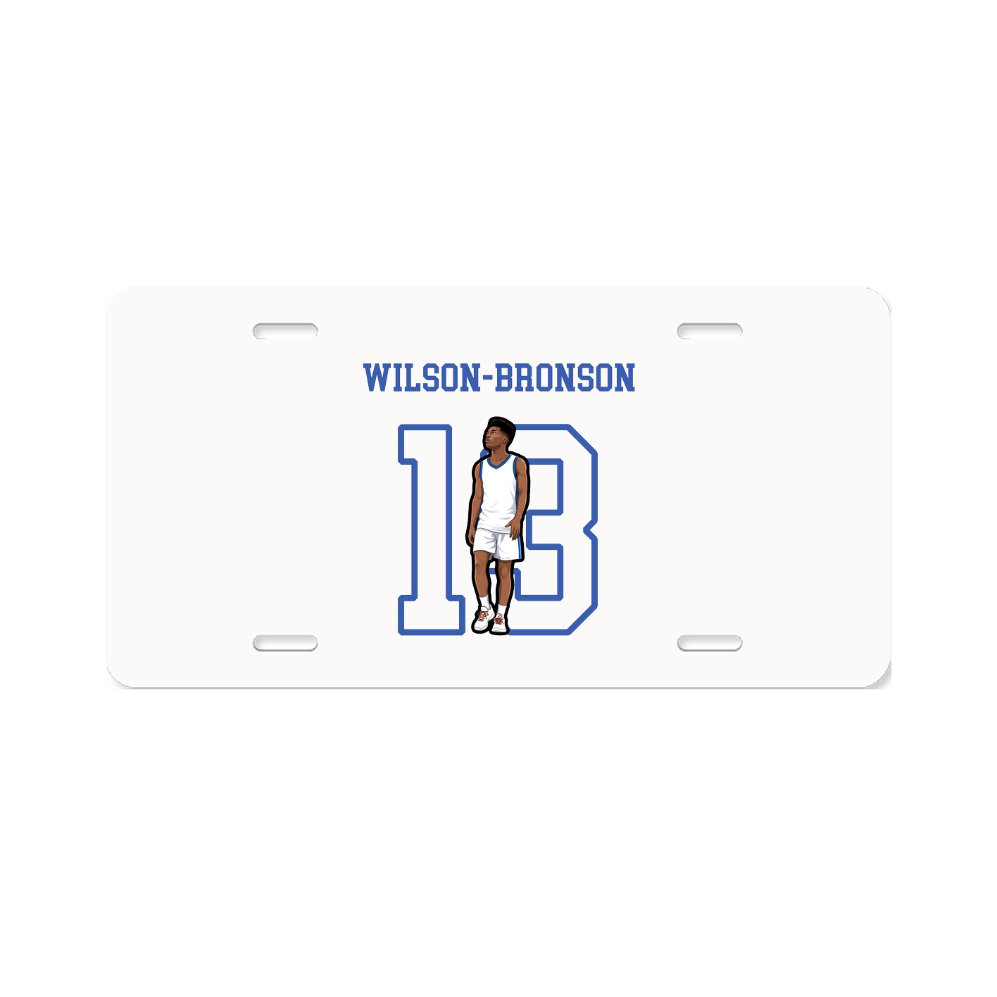 License Plate — Shirsey in Classic