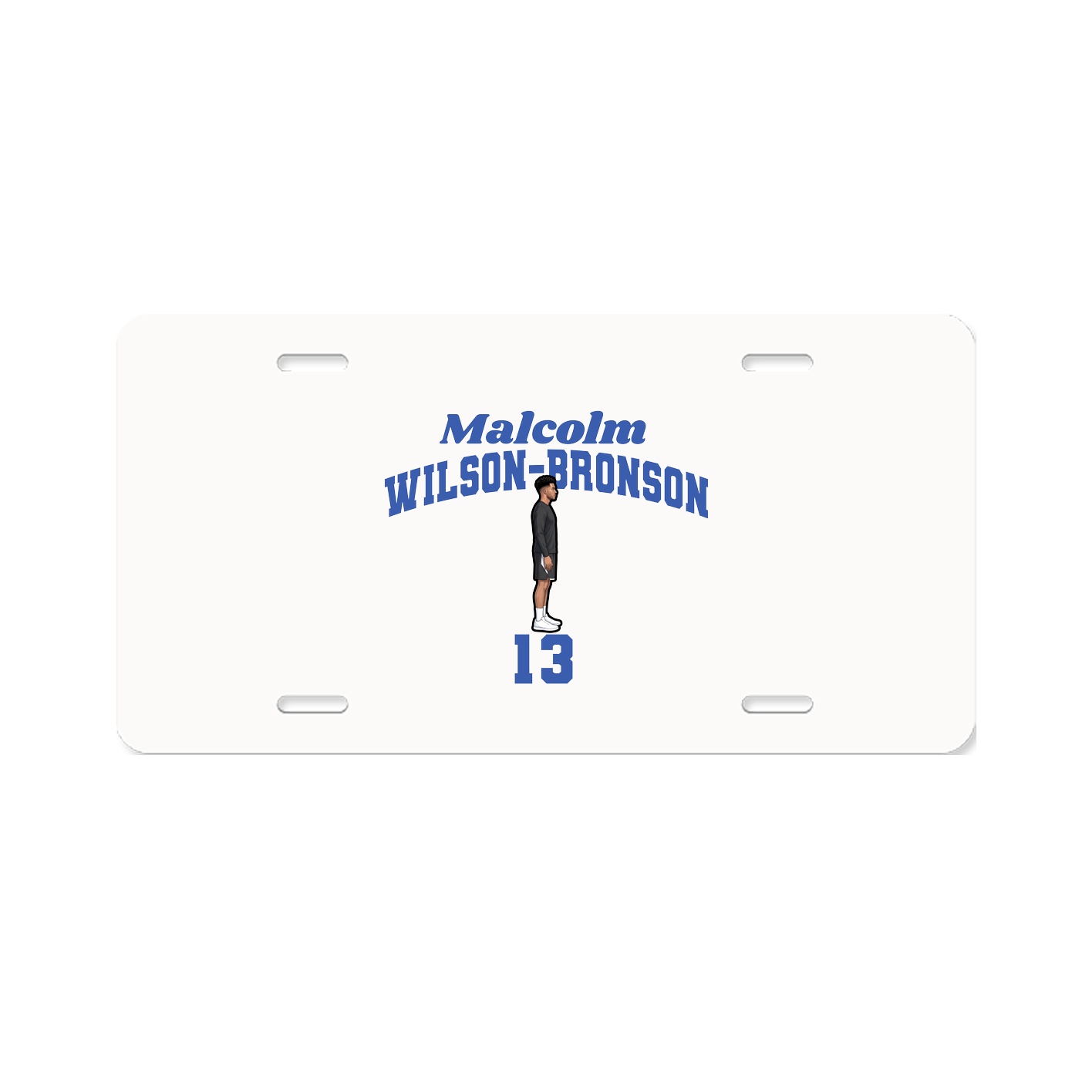License Plate — Signature Arch in Classic