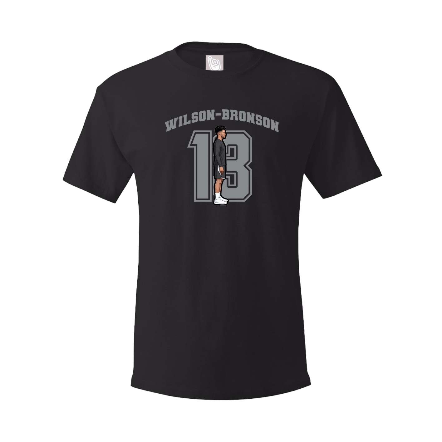 Youth Tee — Number in Black