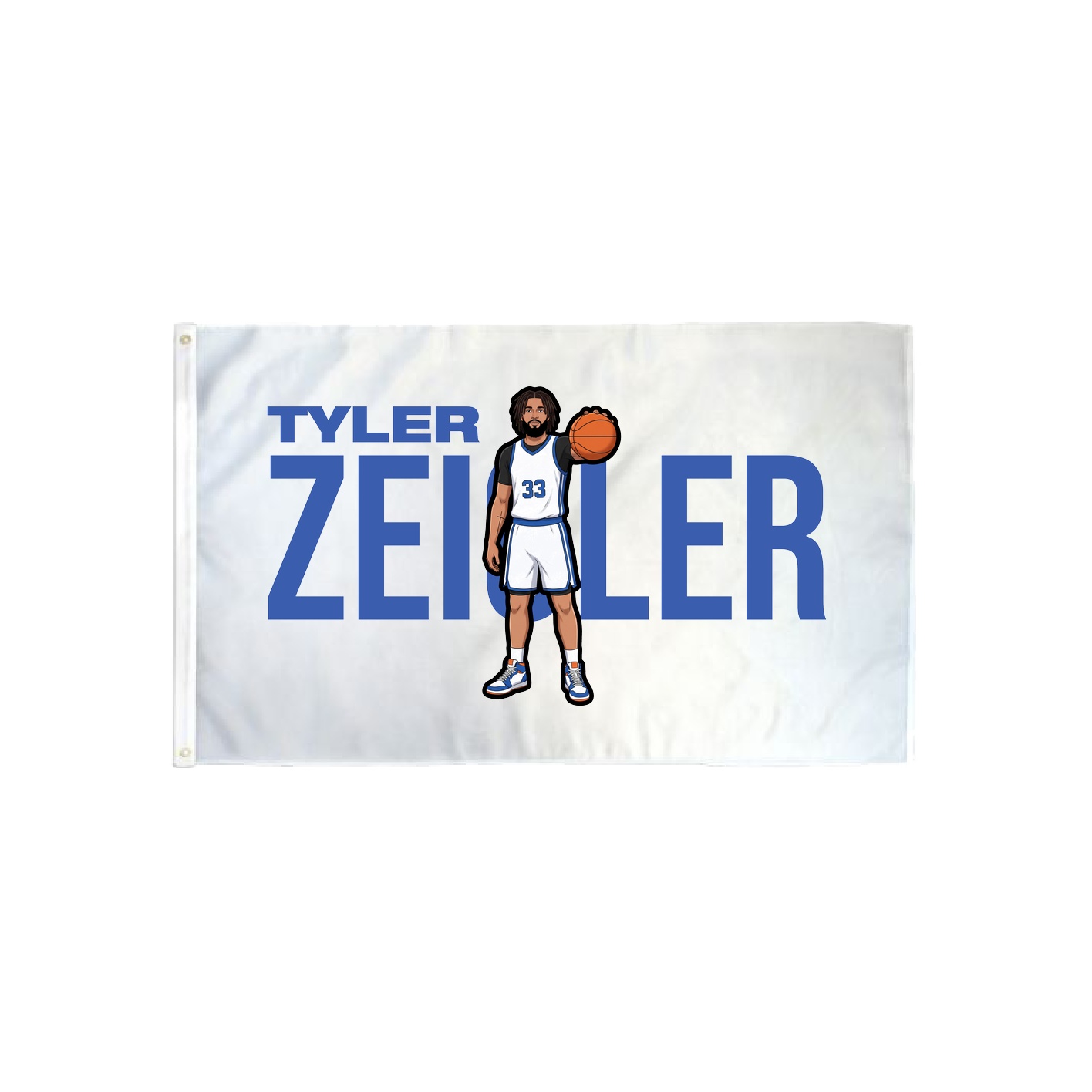3x5 Flag — Player Name in Classic