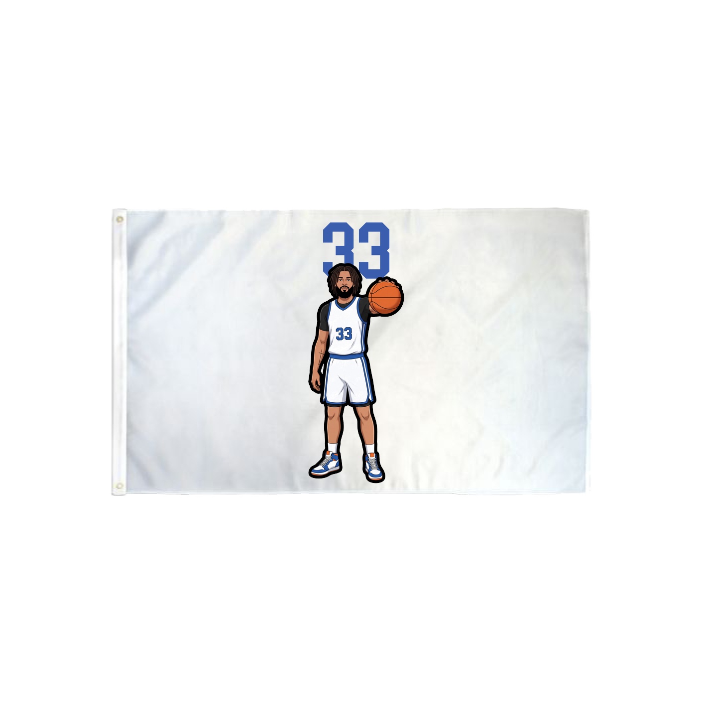 3x5 Flag — Number Top in Classic