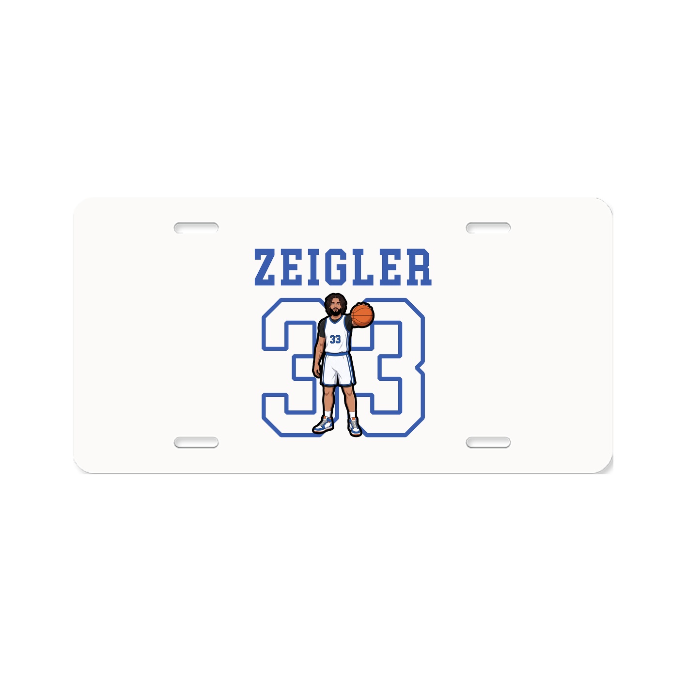 License Plate — Shirsey in Classic