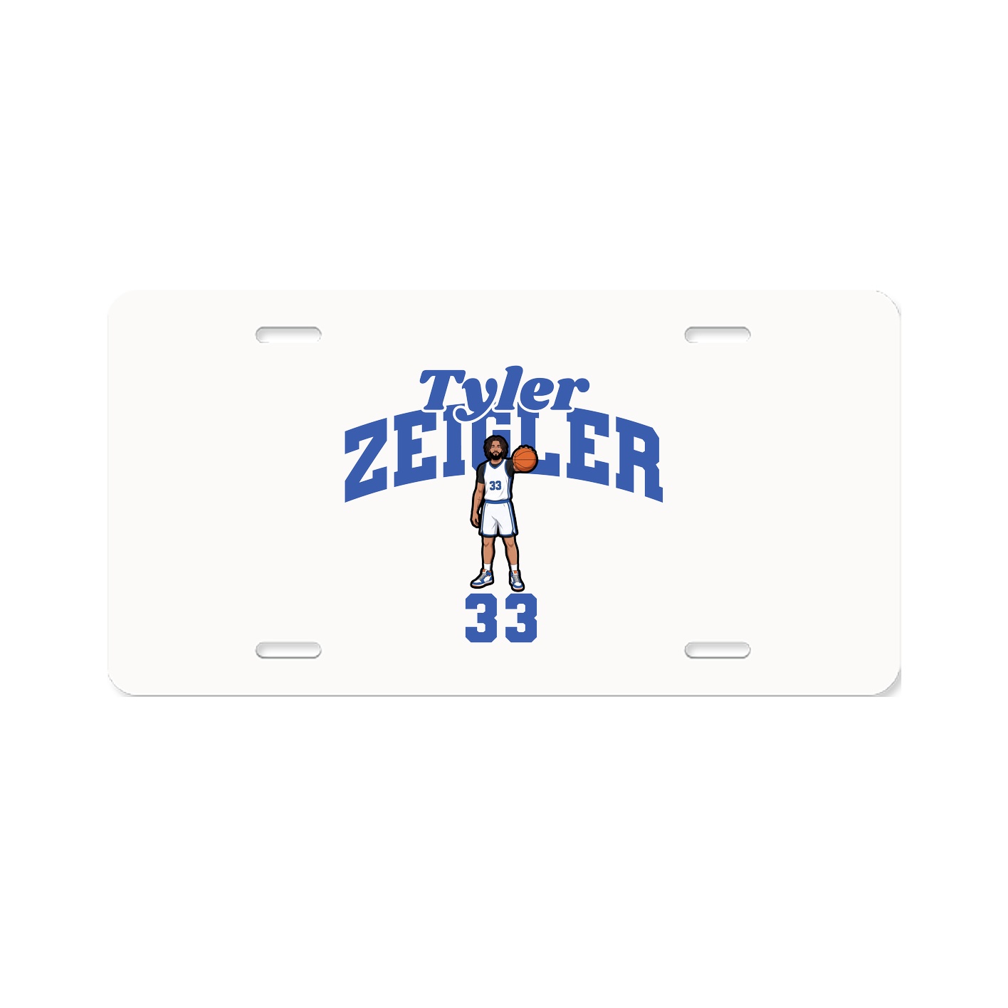 License Plate — Signature Arch in Classic