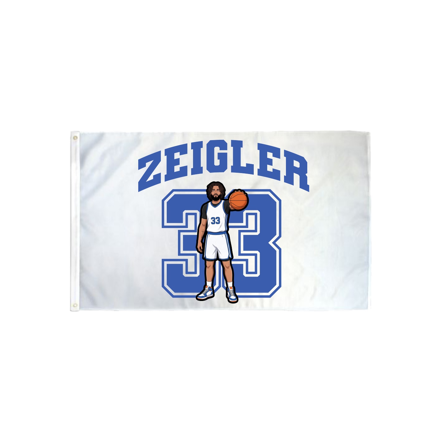 3x5 Flag — Number in Classic