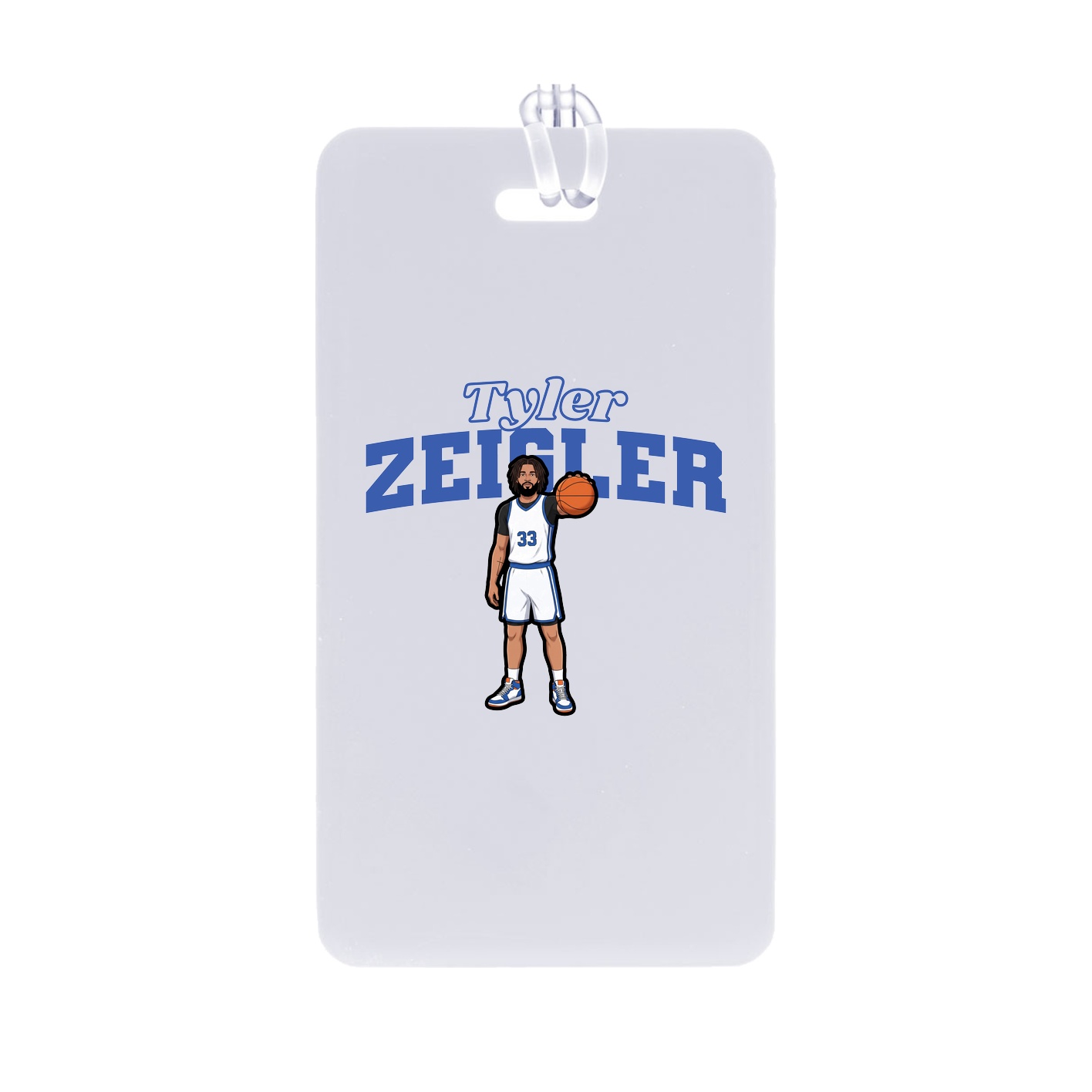 Bag Tag — Name Arch in Classic