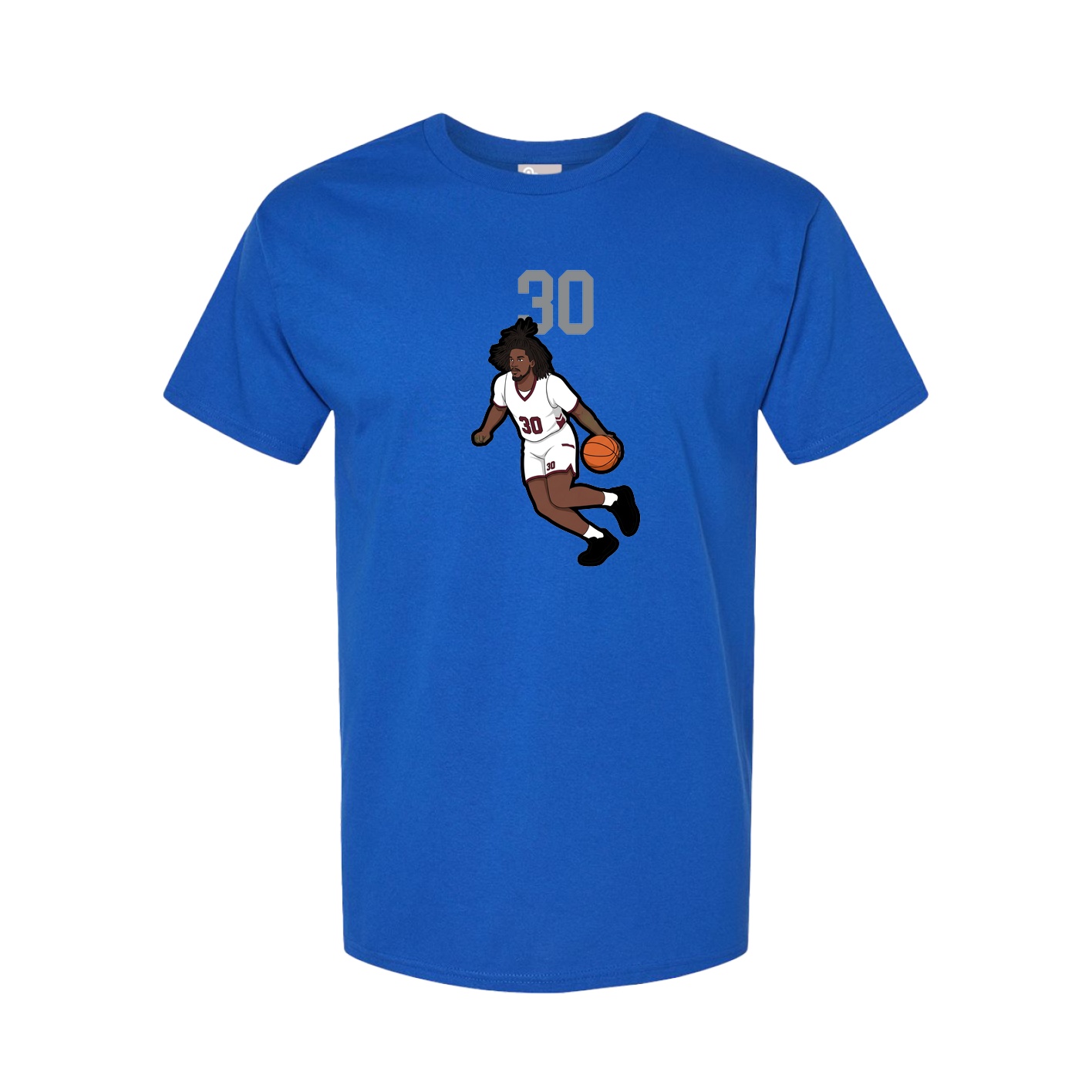Tee — Number Top in Royal