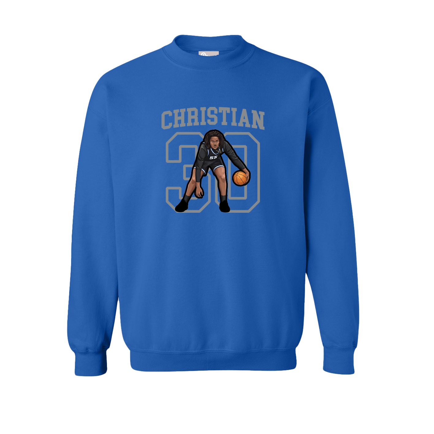 Fleece Crew — Shirsey in Royal