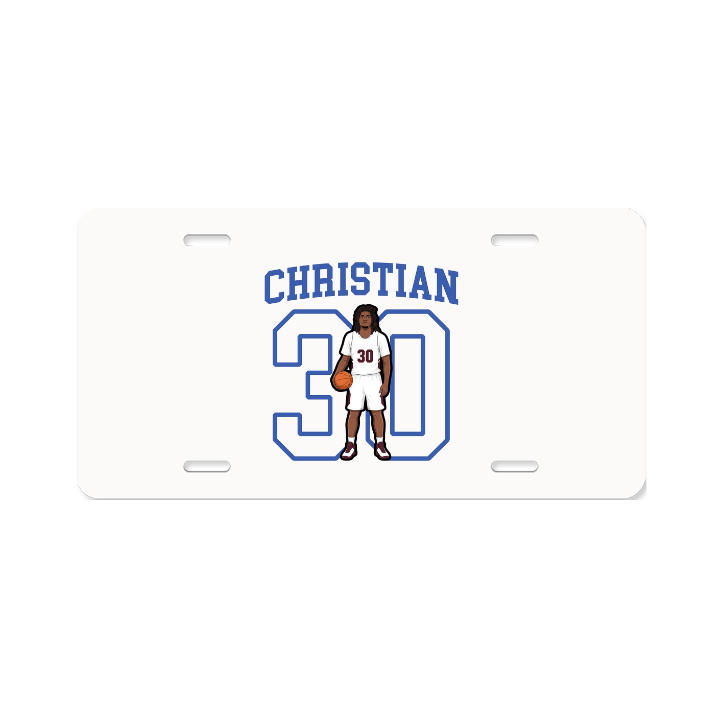 Aluminum License Plate