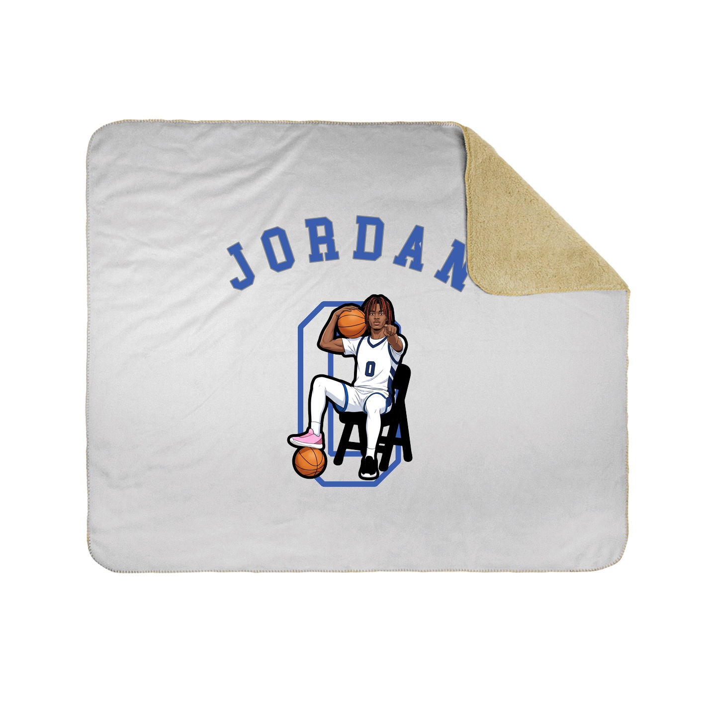 Throw Blanket — Shirsey Arch in White
