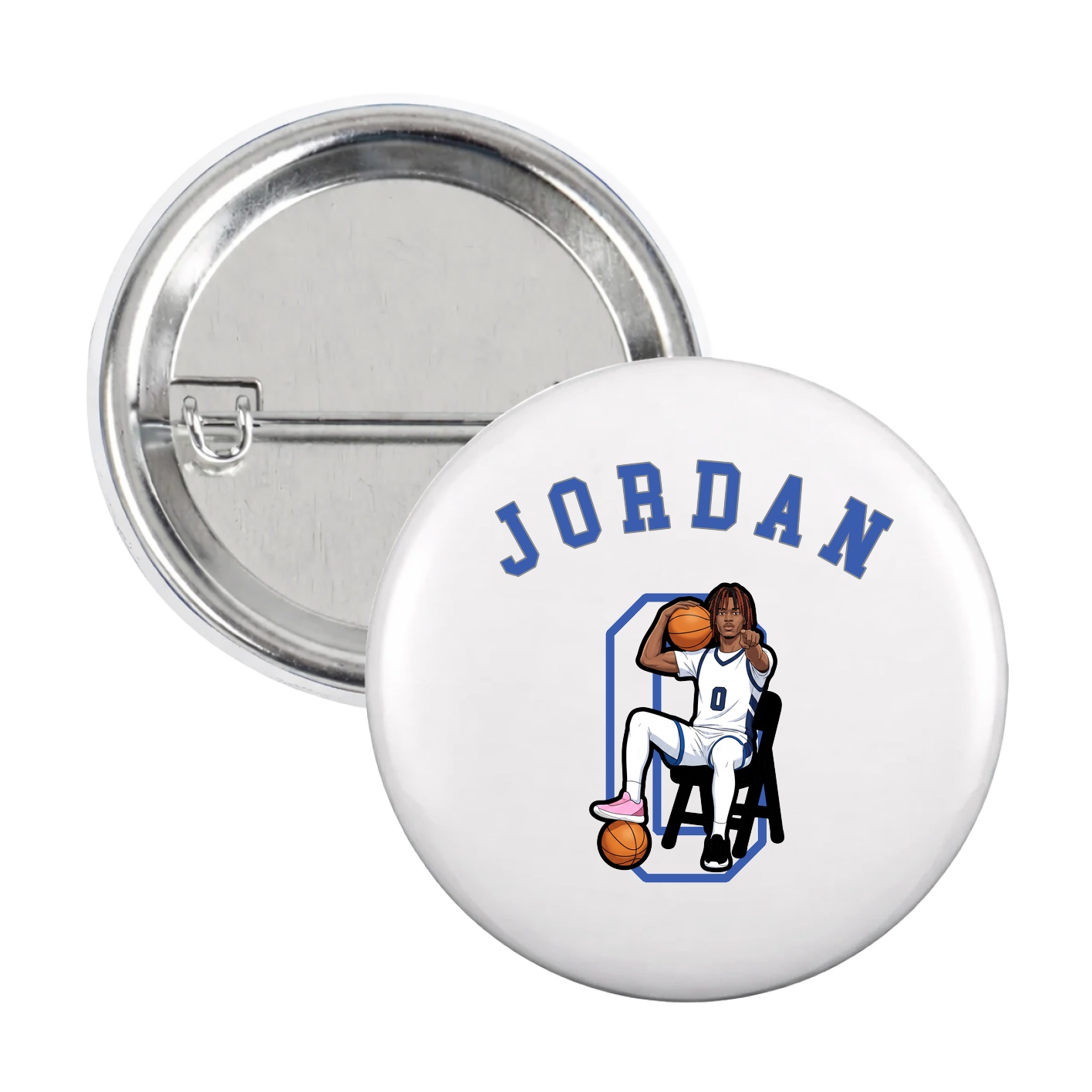 Game Day Button — Shirsey Arch in White