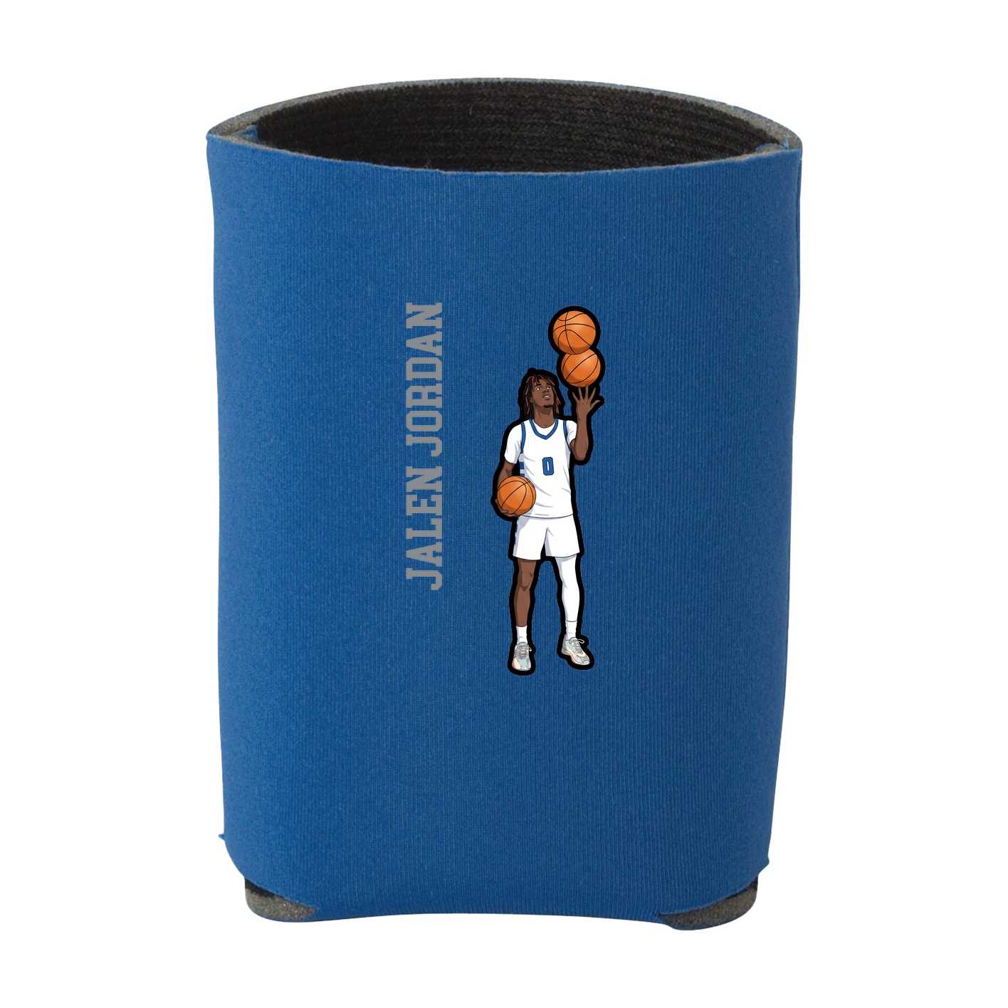 Can Holder — Name Vertical in Royal