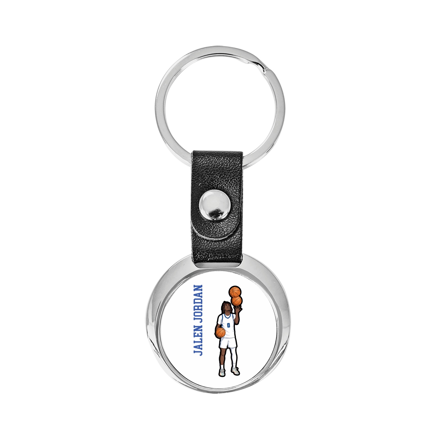 Key Chain — Name Vertical in Classic