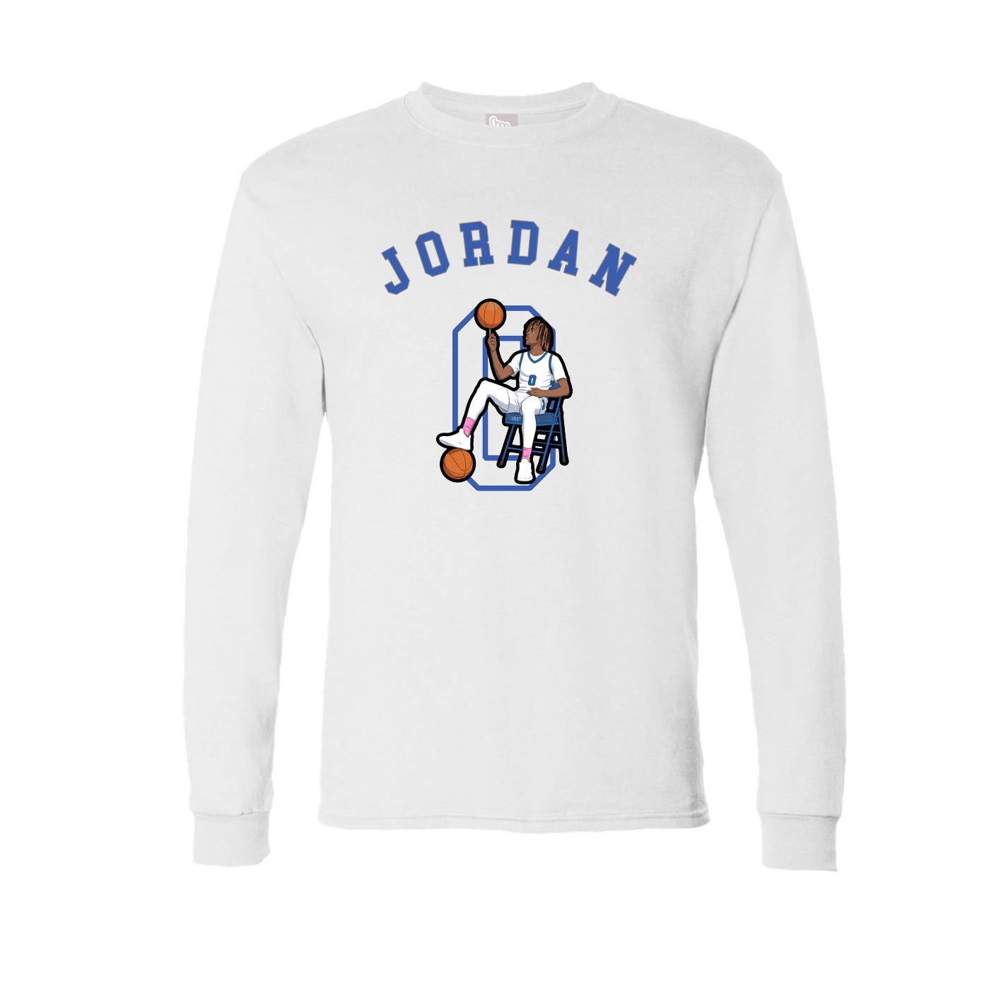 Long Sleeve Tee — Shirsey Arch in White