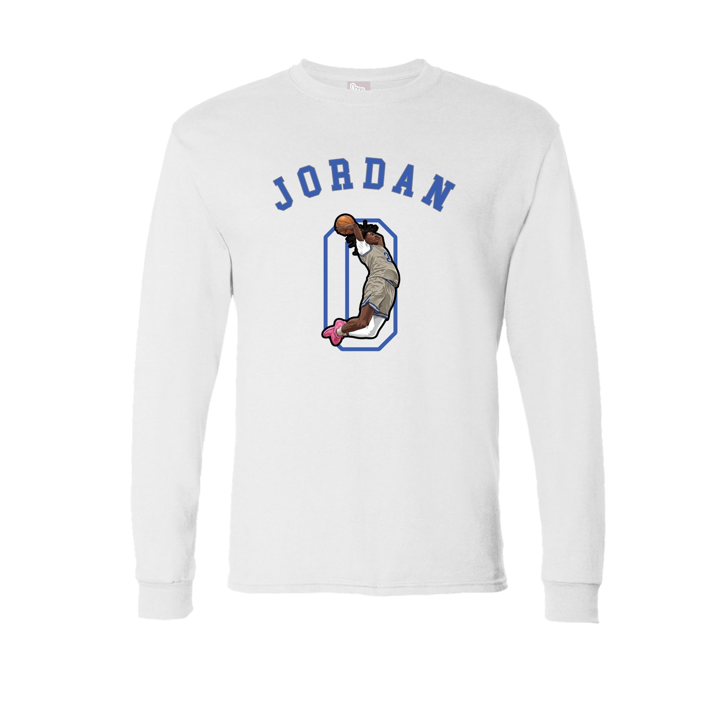 Long Sleeve Tee — Shirsey Arch in White