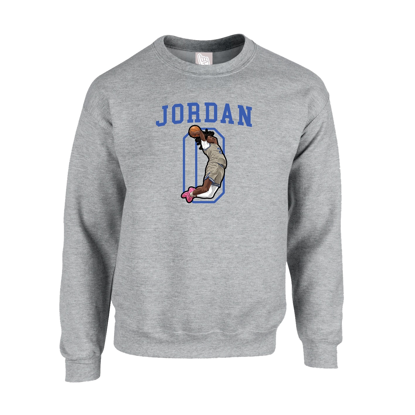 Fleece Crew — Shirsey in Grey