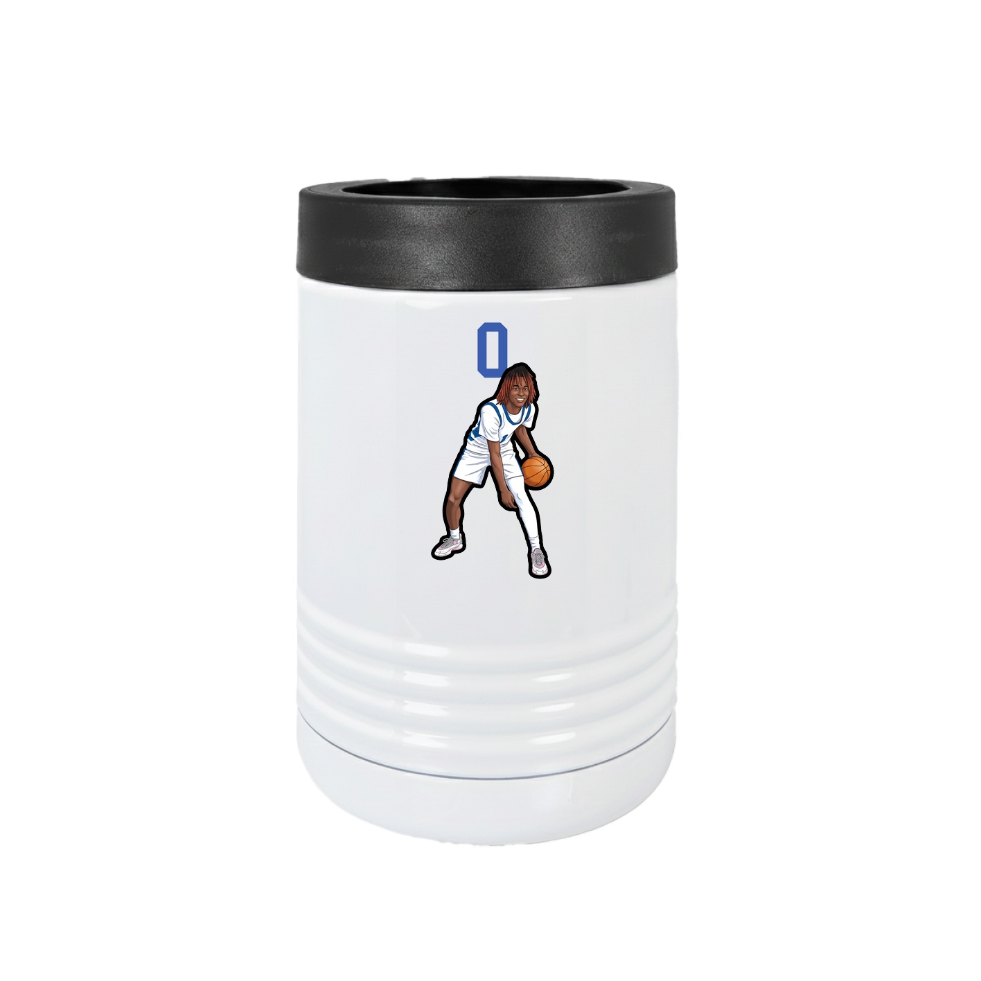 Beverage Holder — Number Top in White