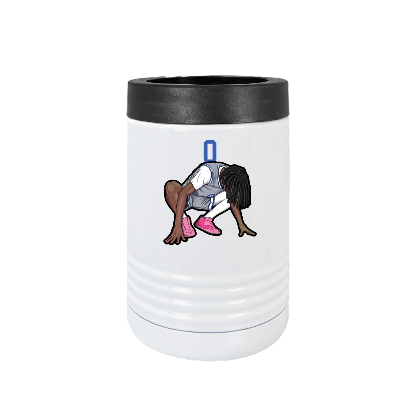 Beverage Holder — Number Top in White