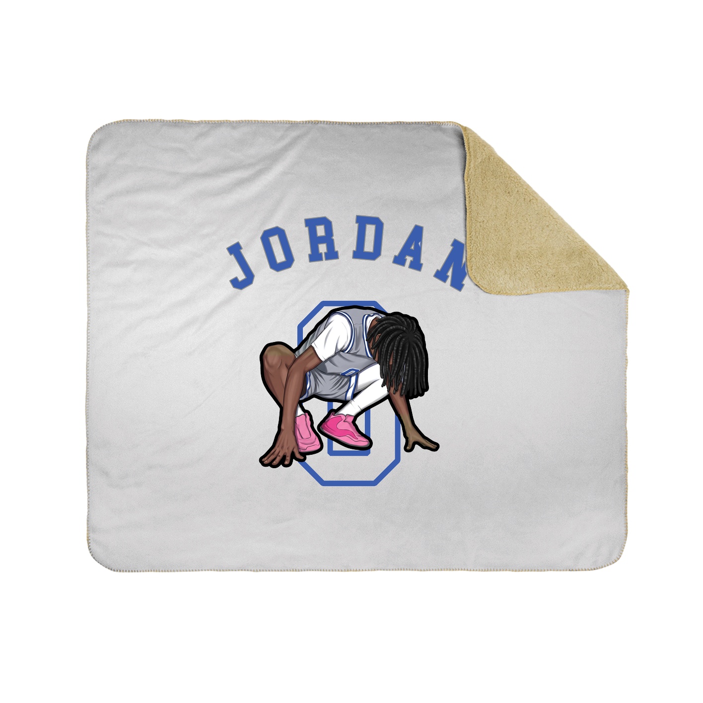 Throw Blanket — Shirsey Arch in White