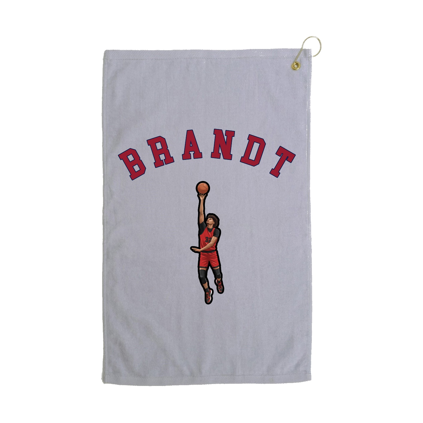 Golf Towel — Shirsey Arch in Grey