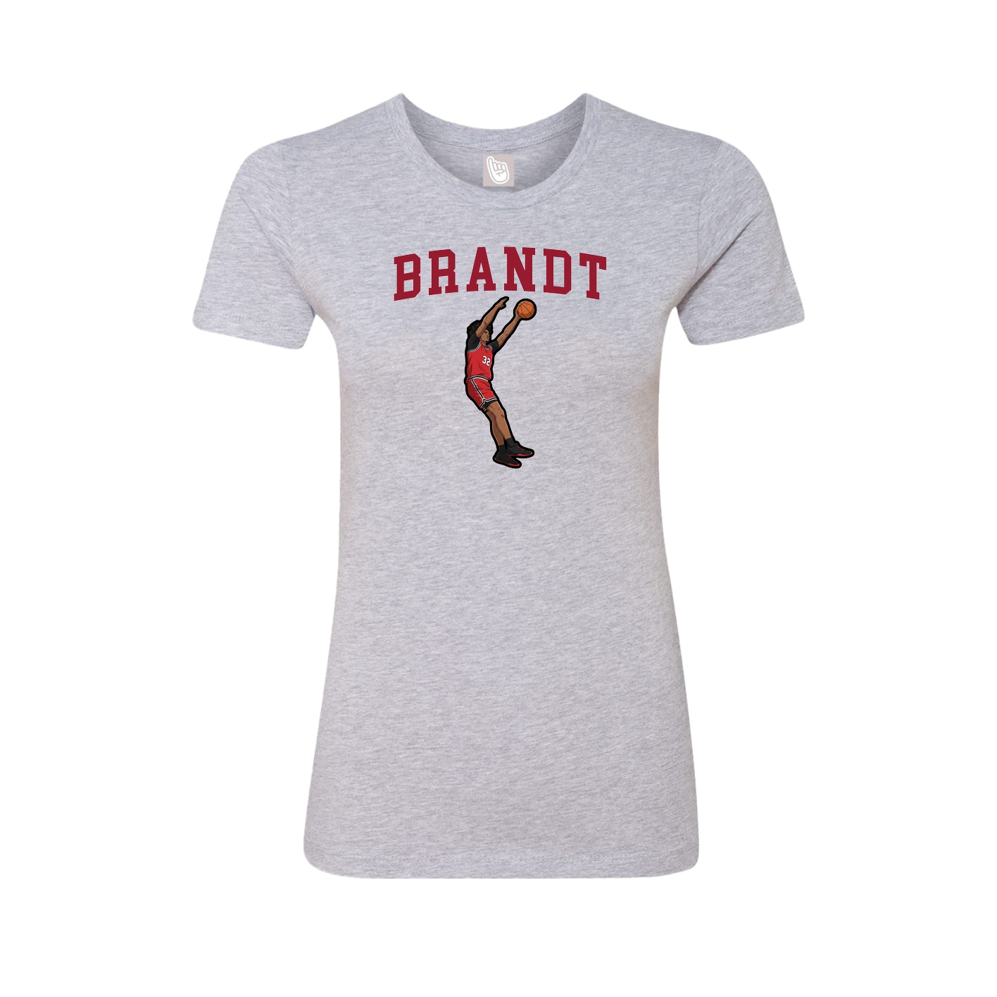 Fitted Women's Tee — Shirsey in Grey
