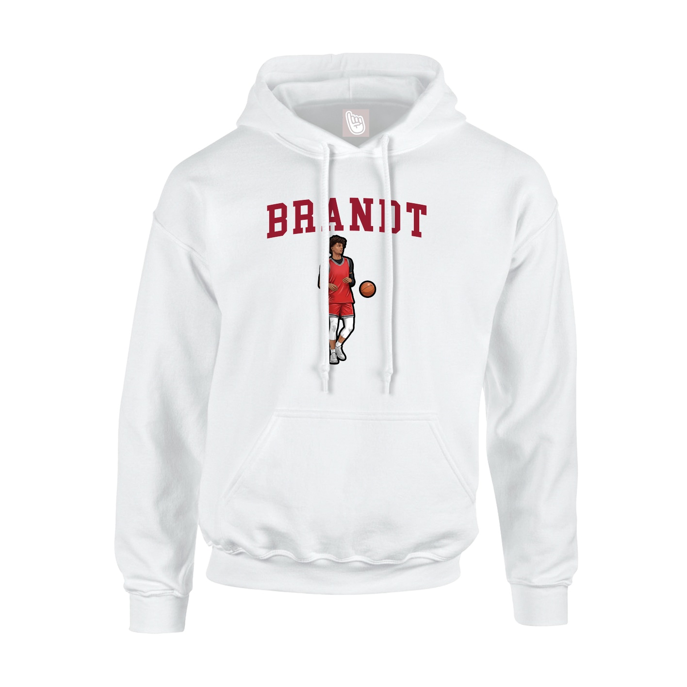 Youth Hoodie — Shirsey in White