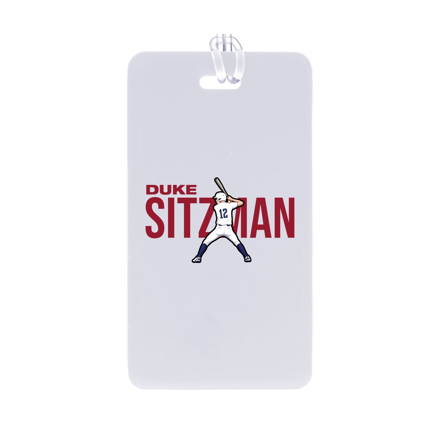 Bag Tag — Player Name in Classic