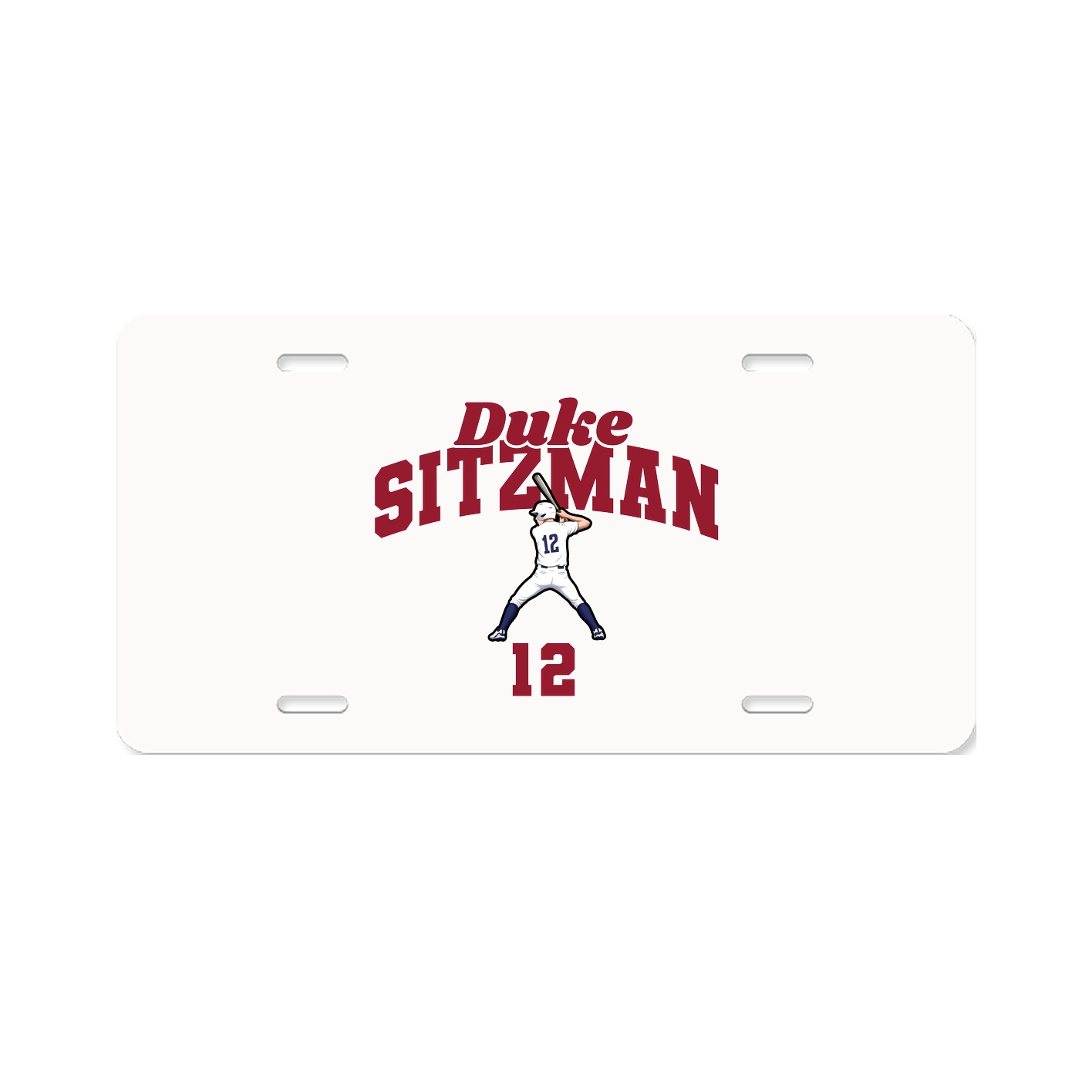 License Plate — Signature Arch in Classic