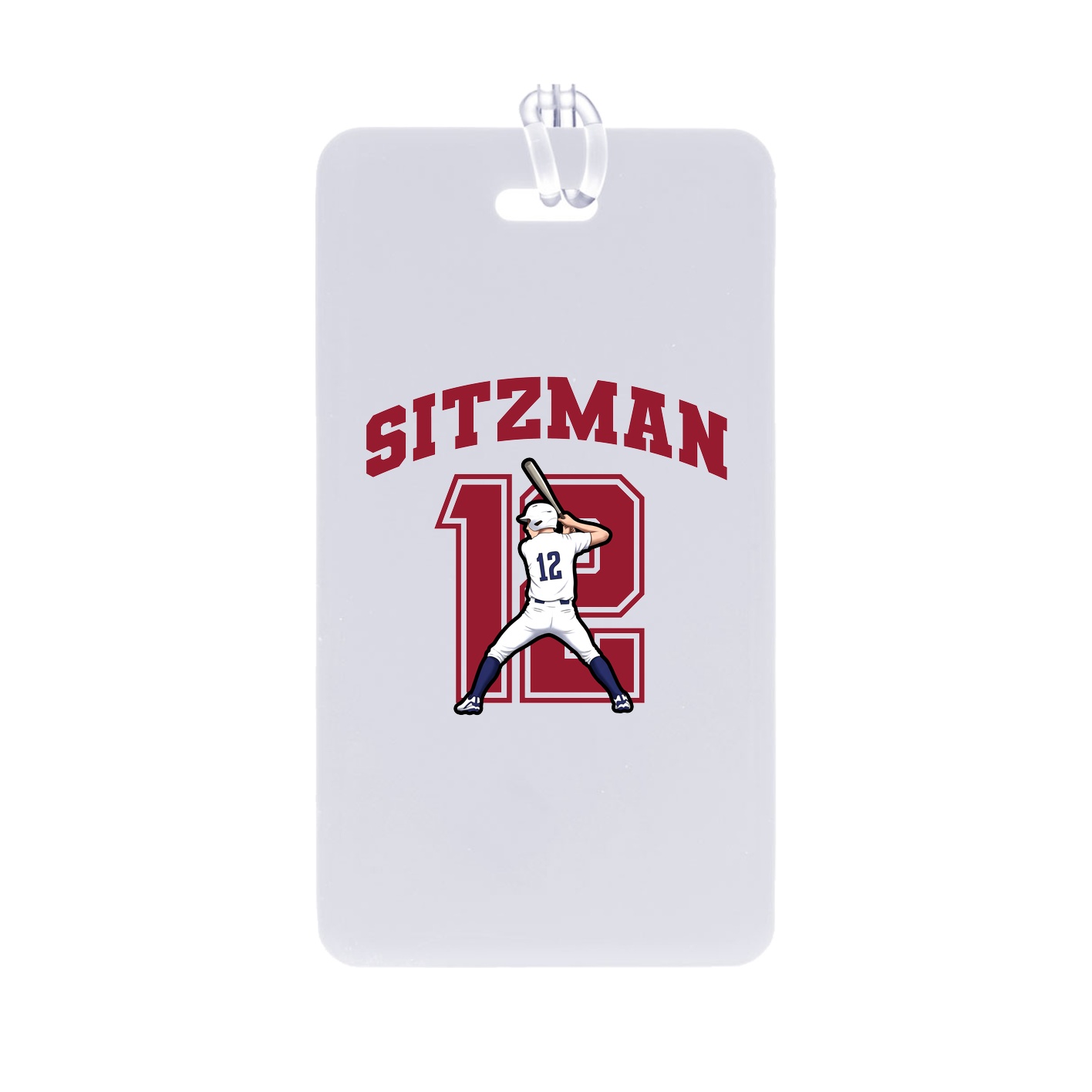 Bag Tag — Number in Classic