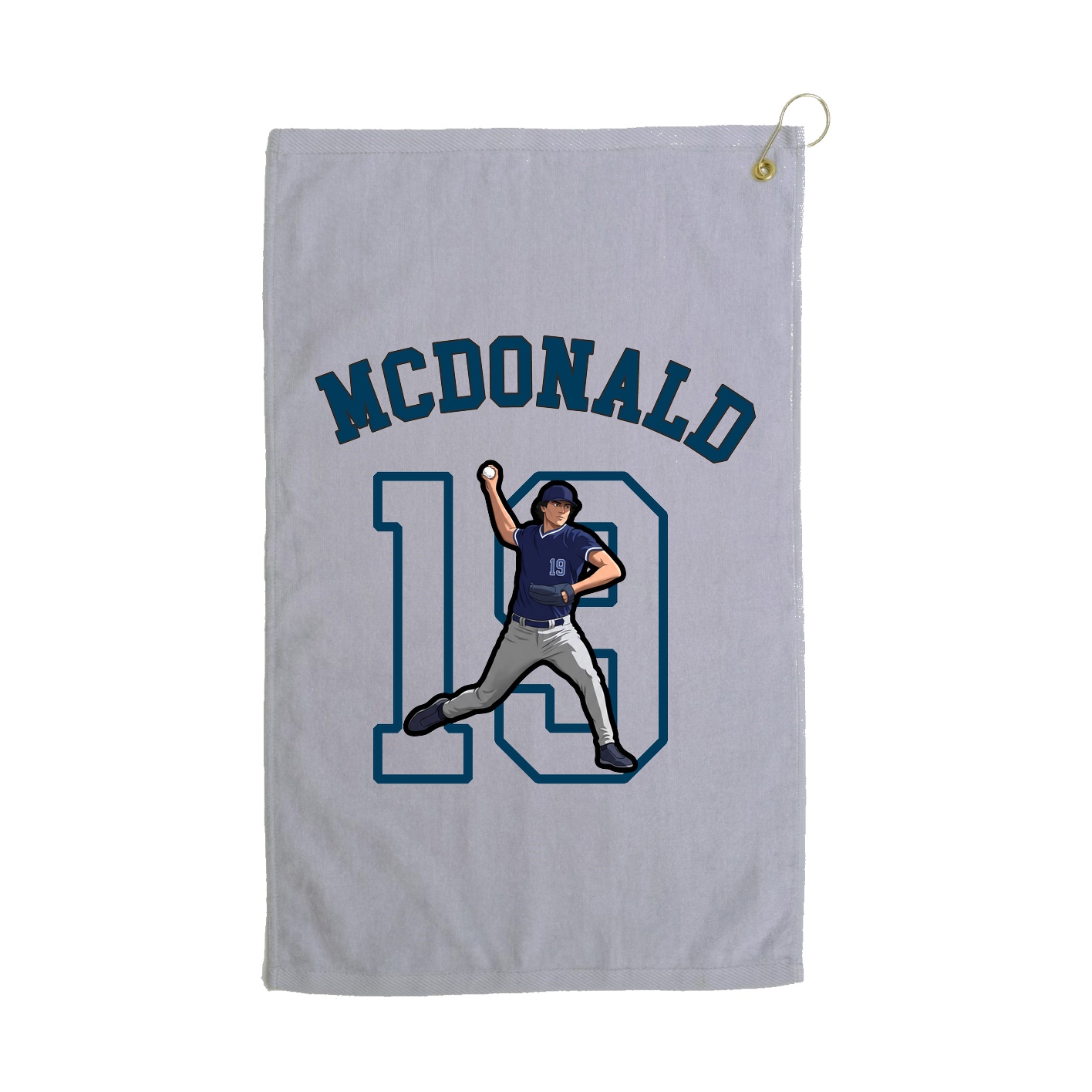 Golf Towel — Shirsey Arch in Grey
