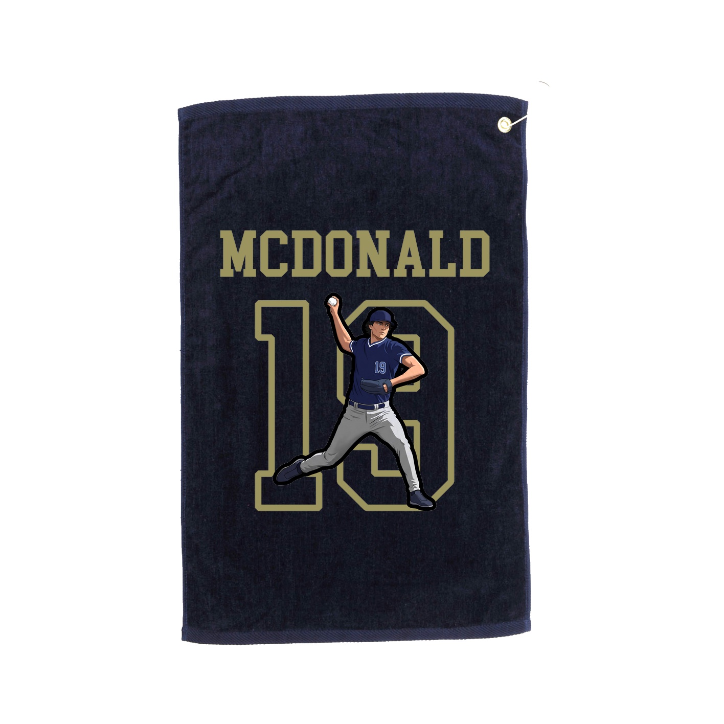 Golf Towel — Shirsey in Navy