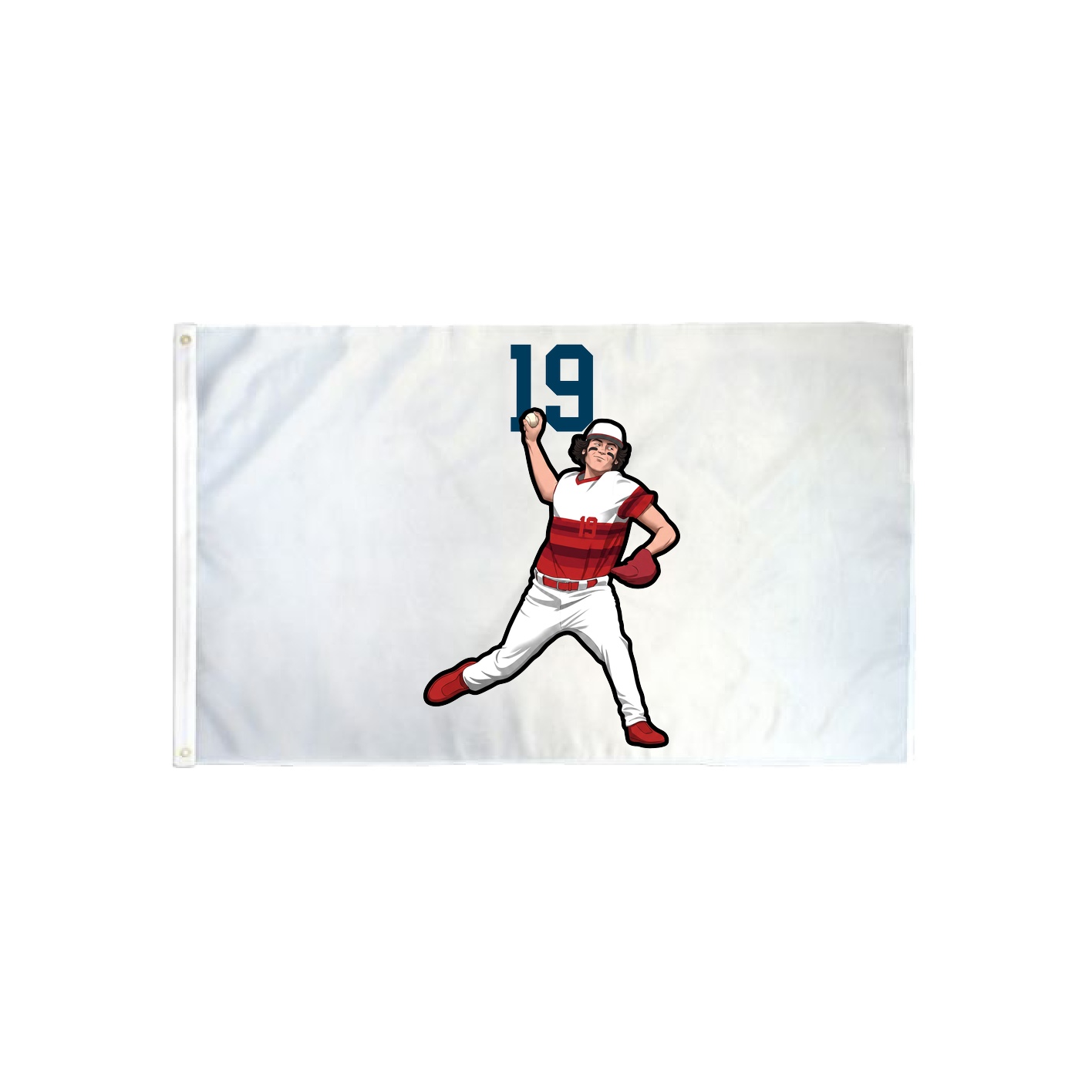3x5 Flag — Number Top in Classic