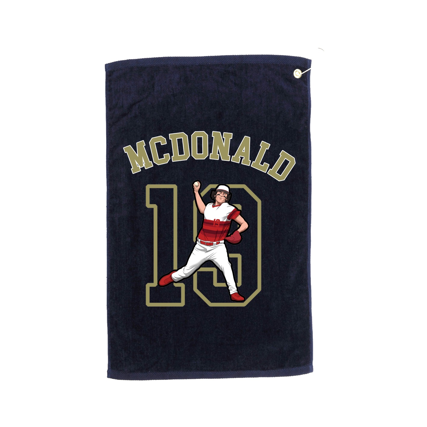 Golf Towel — Shirsey Arch in Navy
