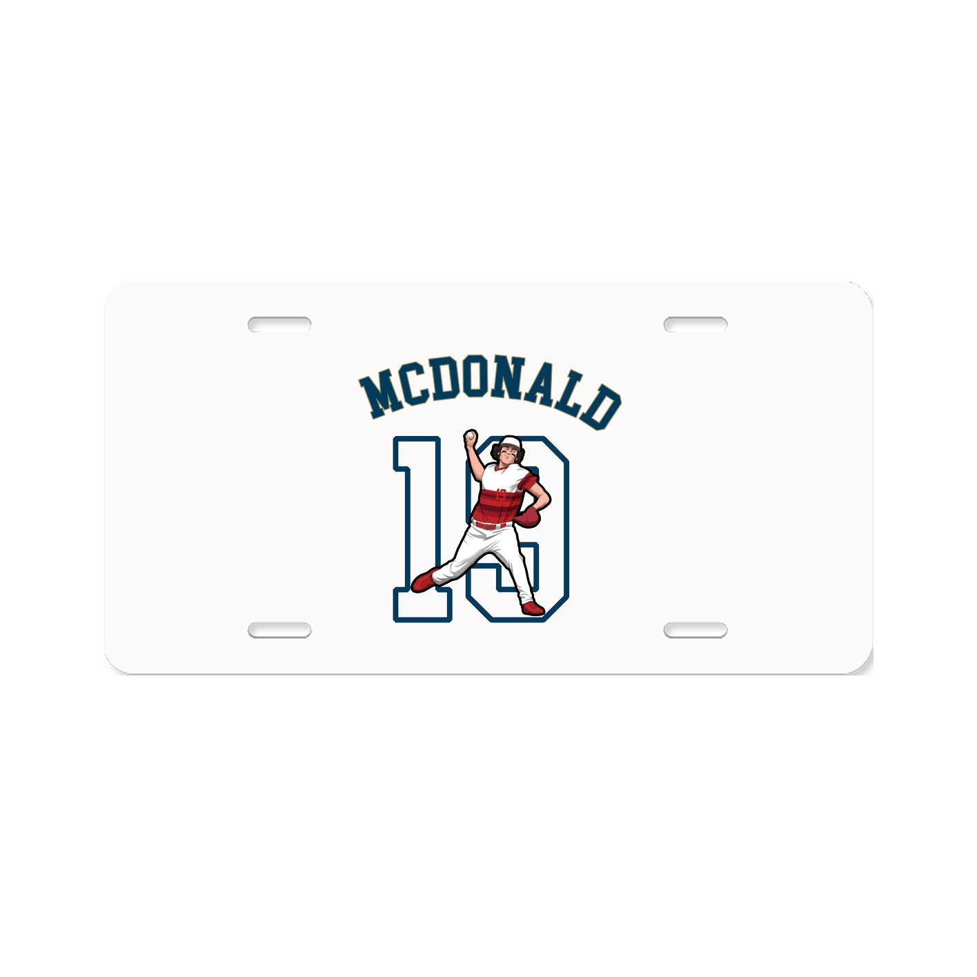 License Plate — Shirsey Arch in Classic