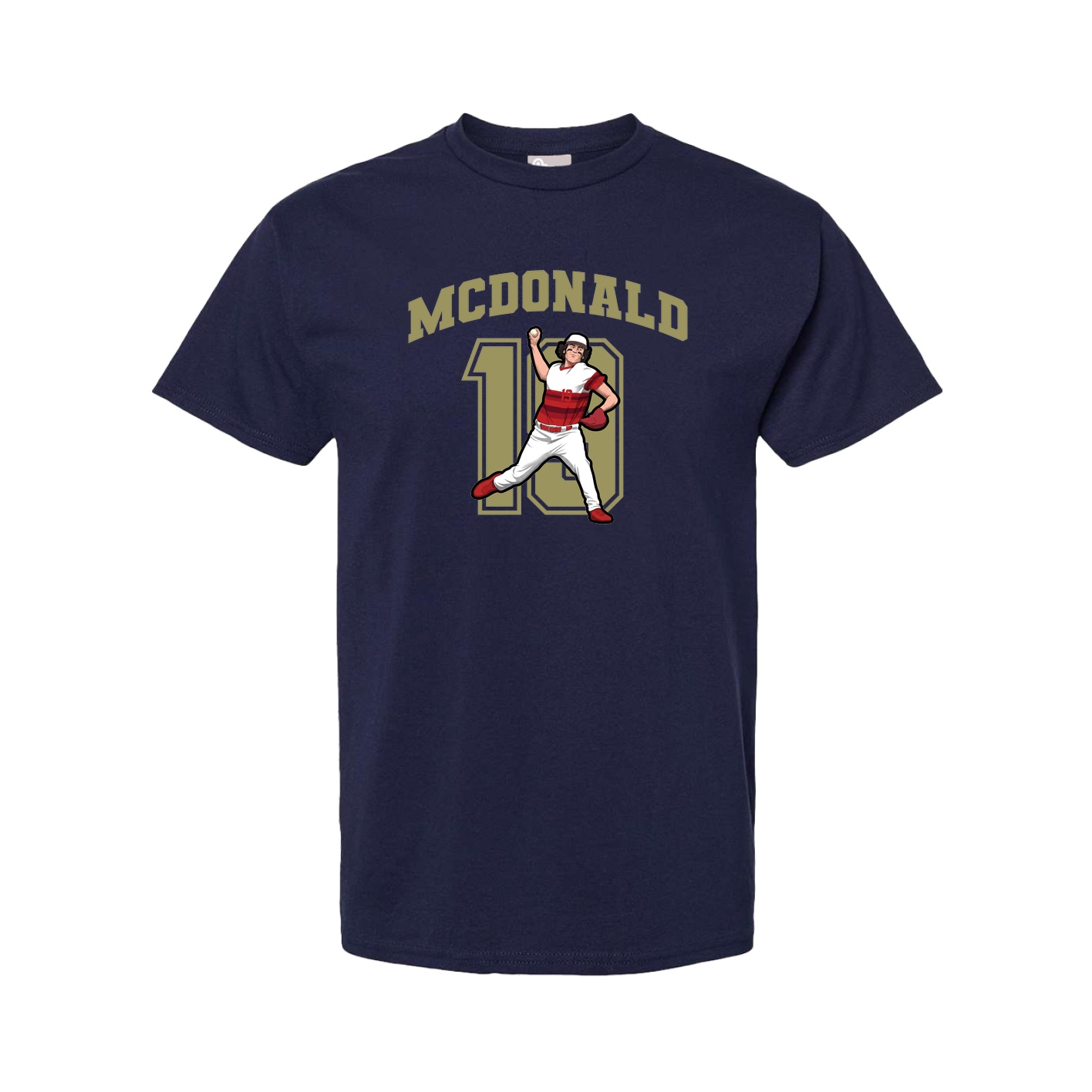 Tee — Number in Navy