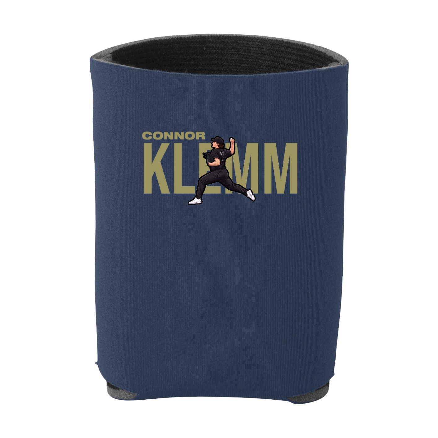 Can Holder — Player Name in Navy