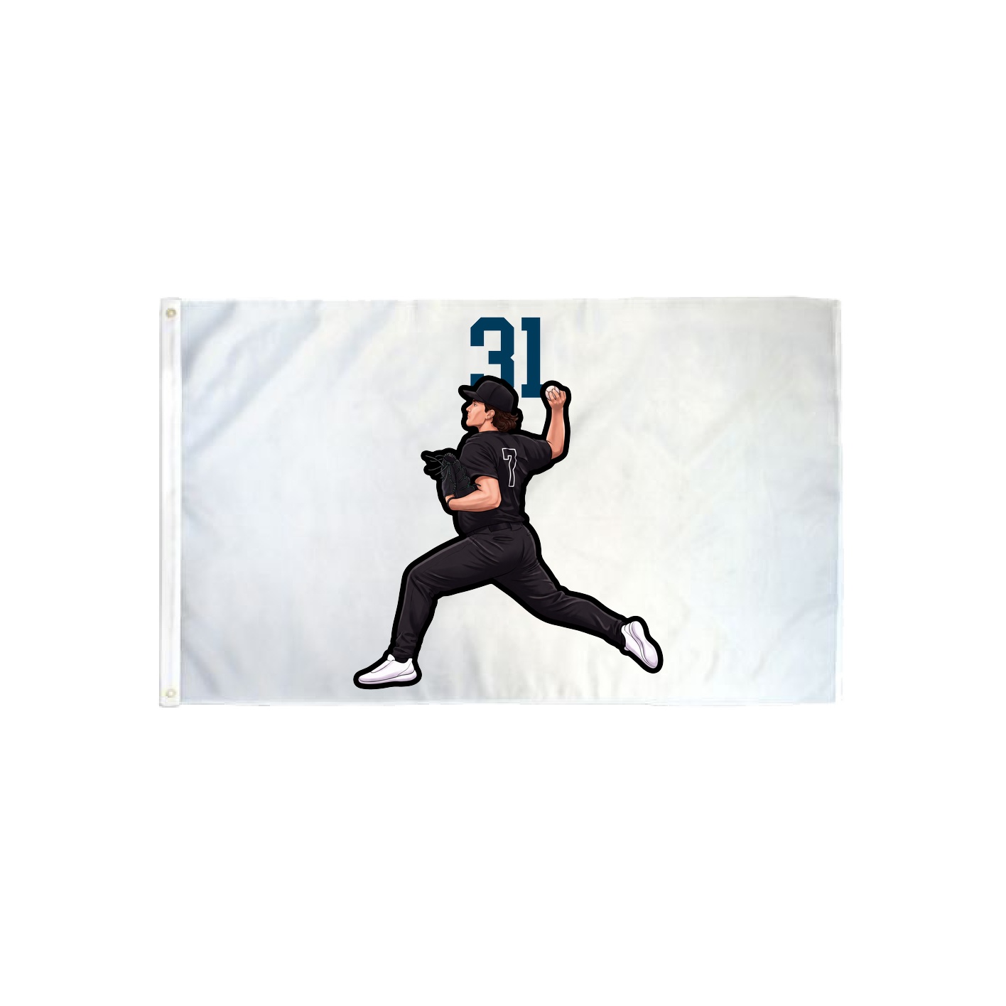 3x5 Flag — Number Top in Classic