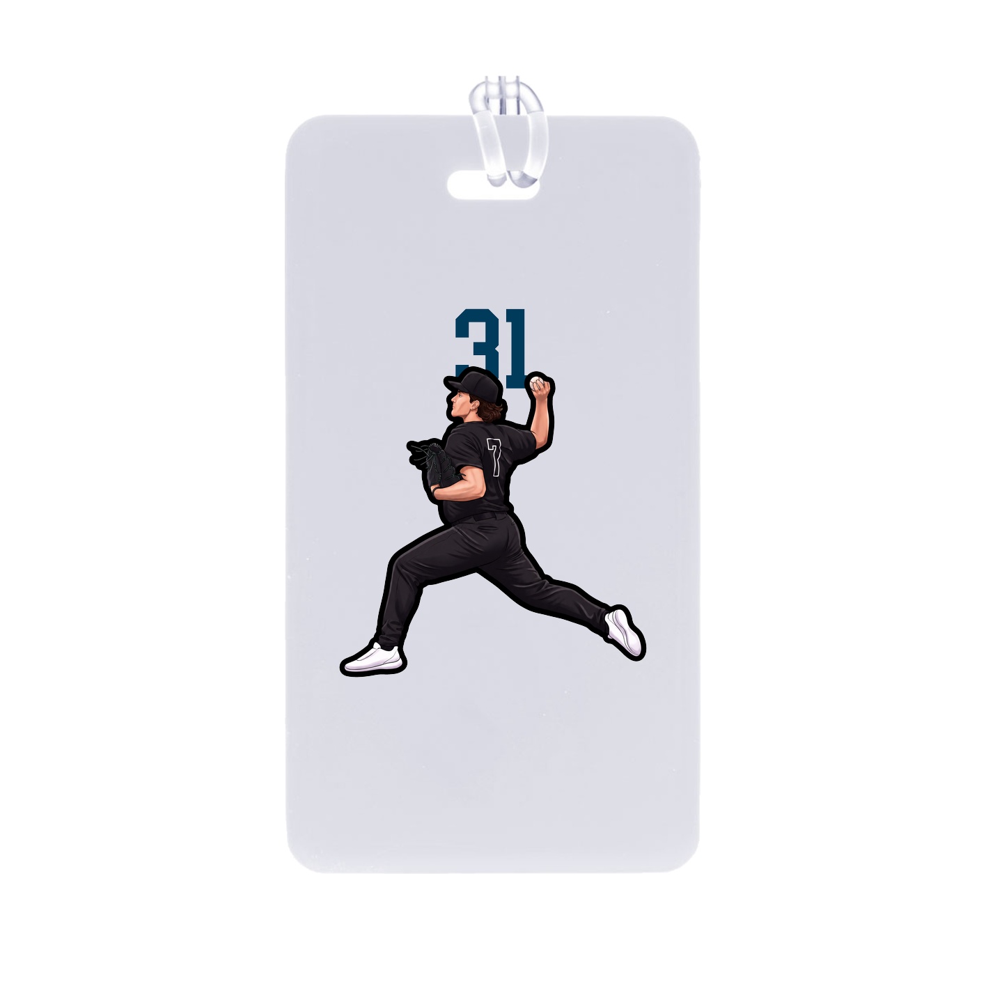 Bag Tag — Number Top in Classic