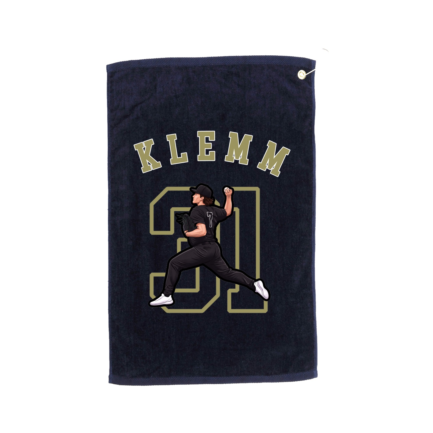 Golf Towel — Shirsey Arch in Navy