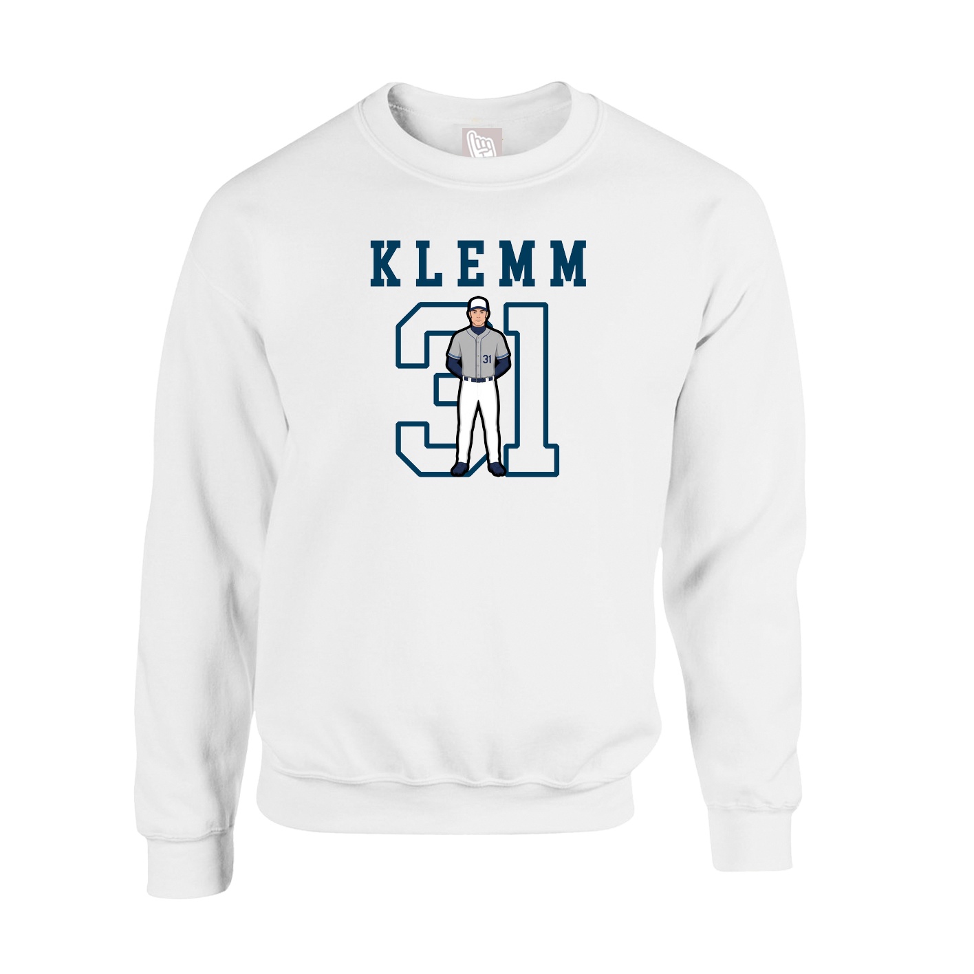 Fleece Crew — Shirsey in White