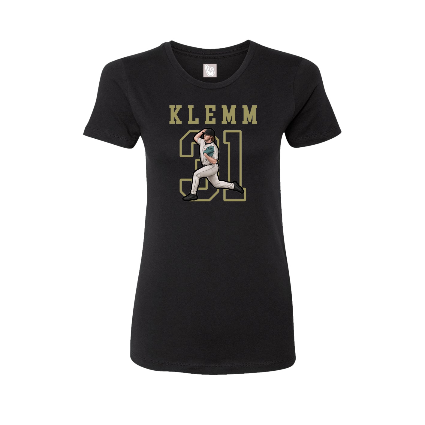 Fitted Women's Tee — Shirsey in Black