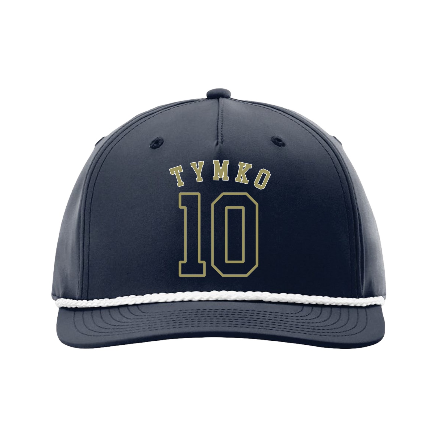 Five-Panel Classic Rope Cap — Shirsey Arch in Navy