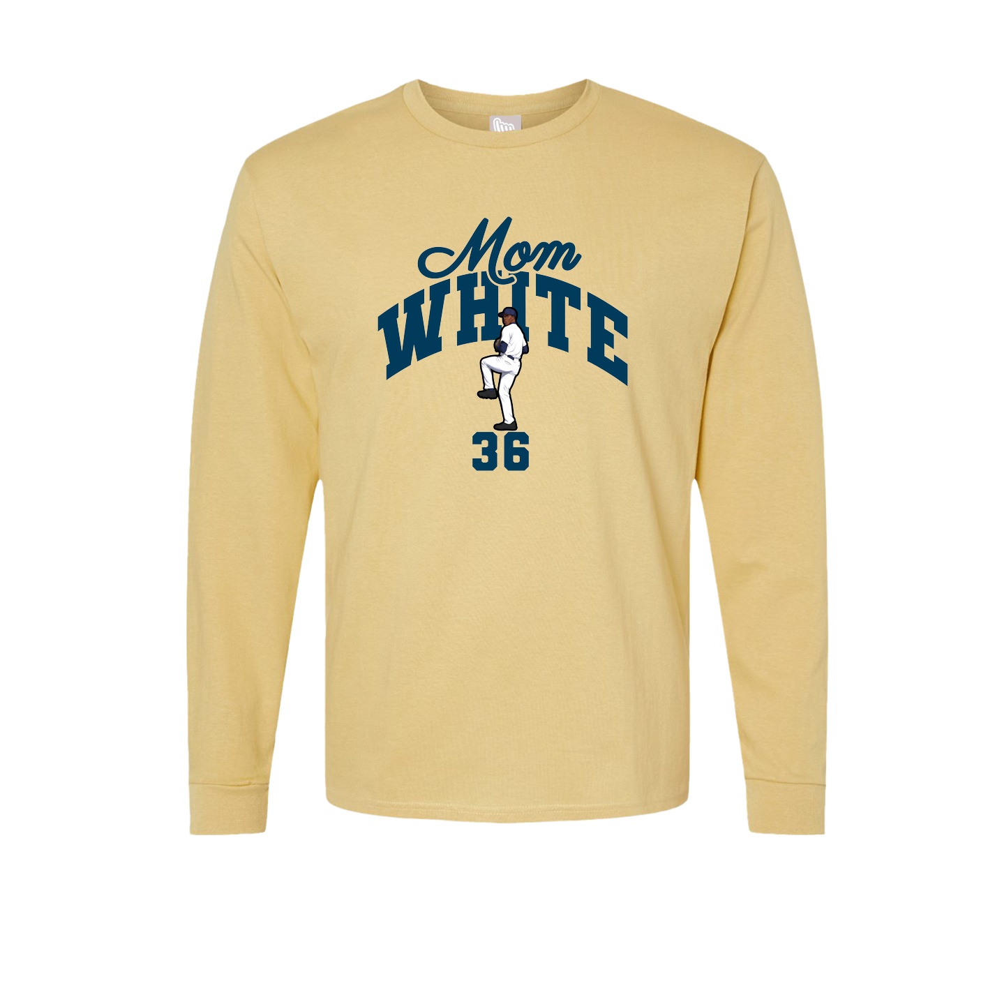 Long Sleeve Tee — Mothers Day Arch in Vegas Gold