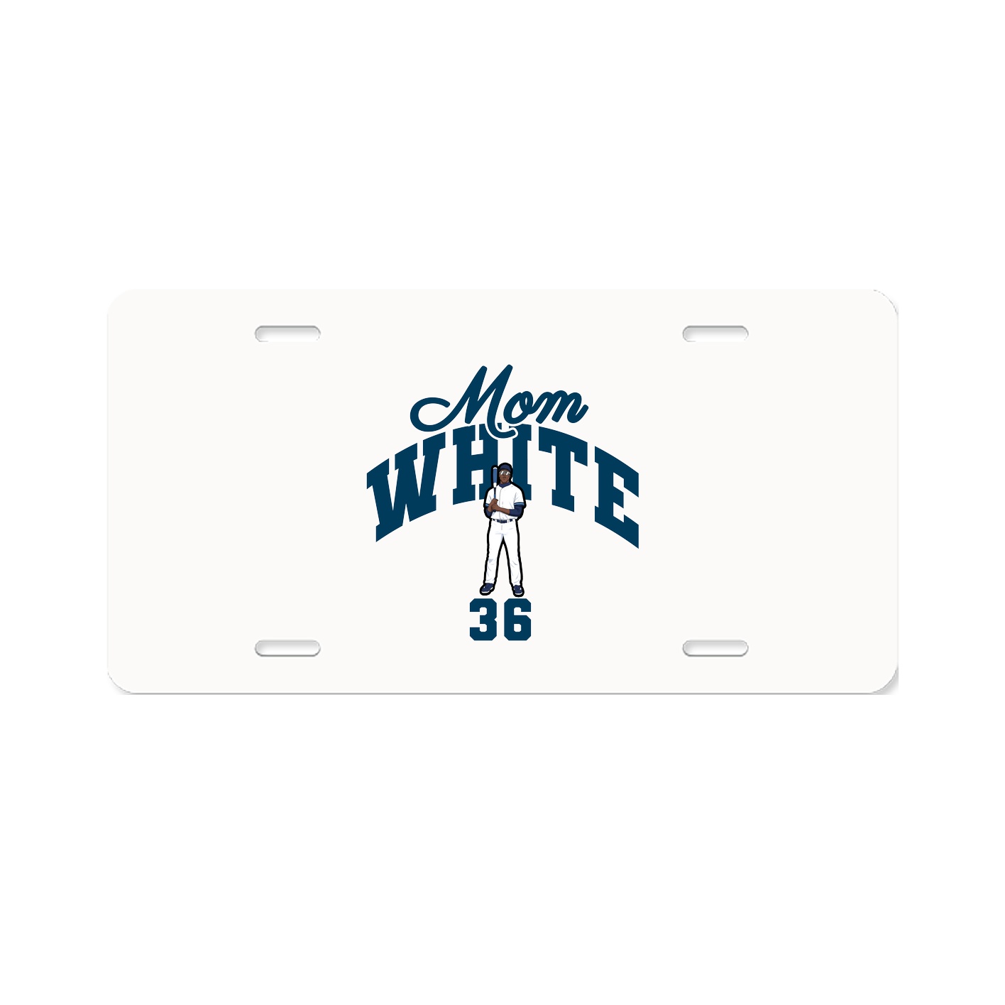 License Plate — Mothers Day Arch in Classic