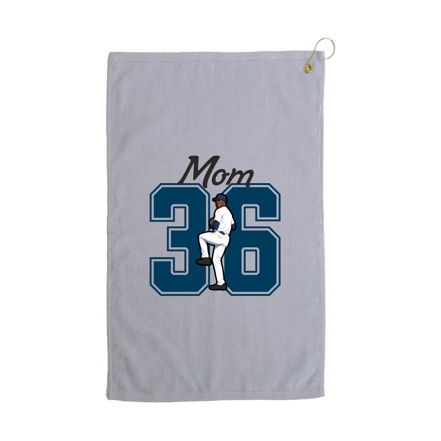 Golf Towel — Mothers Day Shirsey in Grey