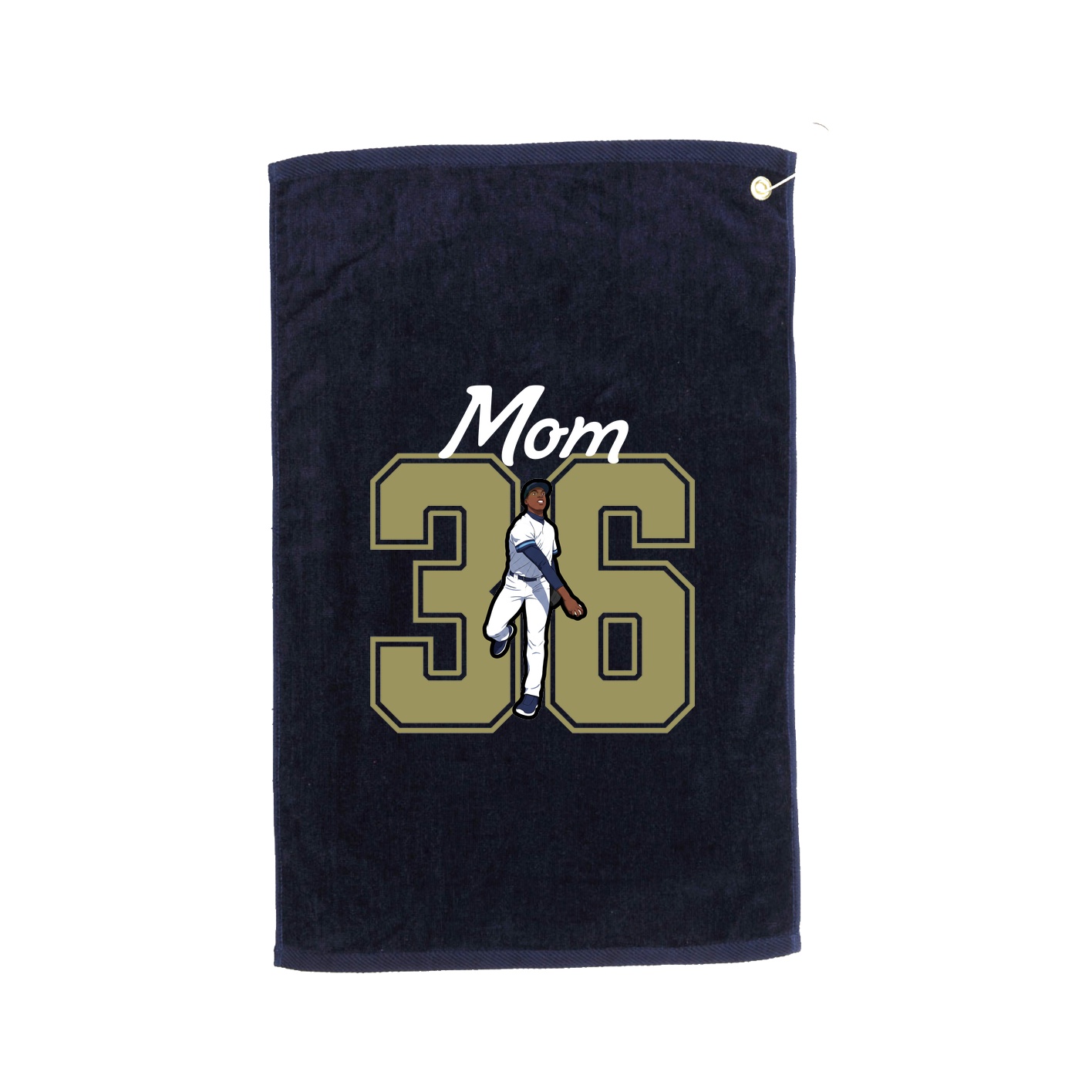 Golf Towel — Mothers Day Shirsey in Navy