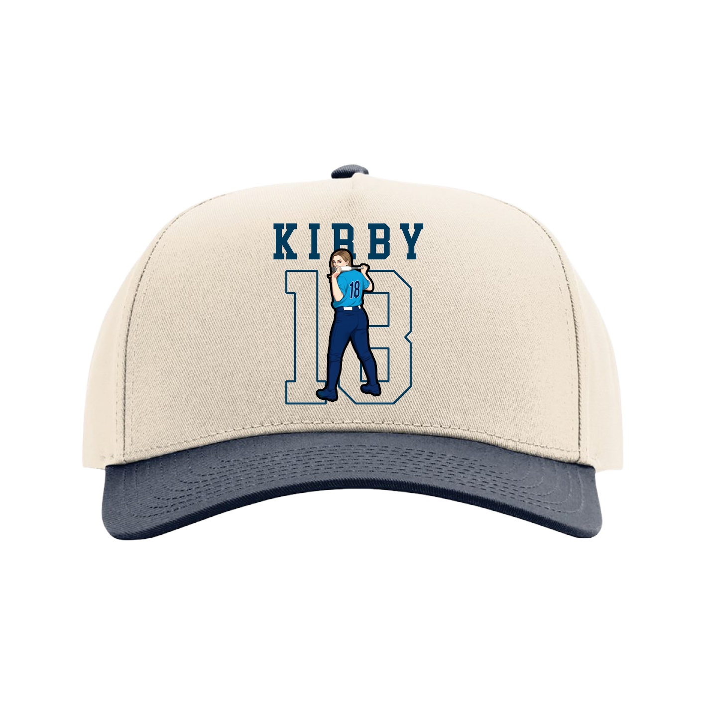 Full Fabric Five-Panel Champ Cap