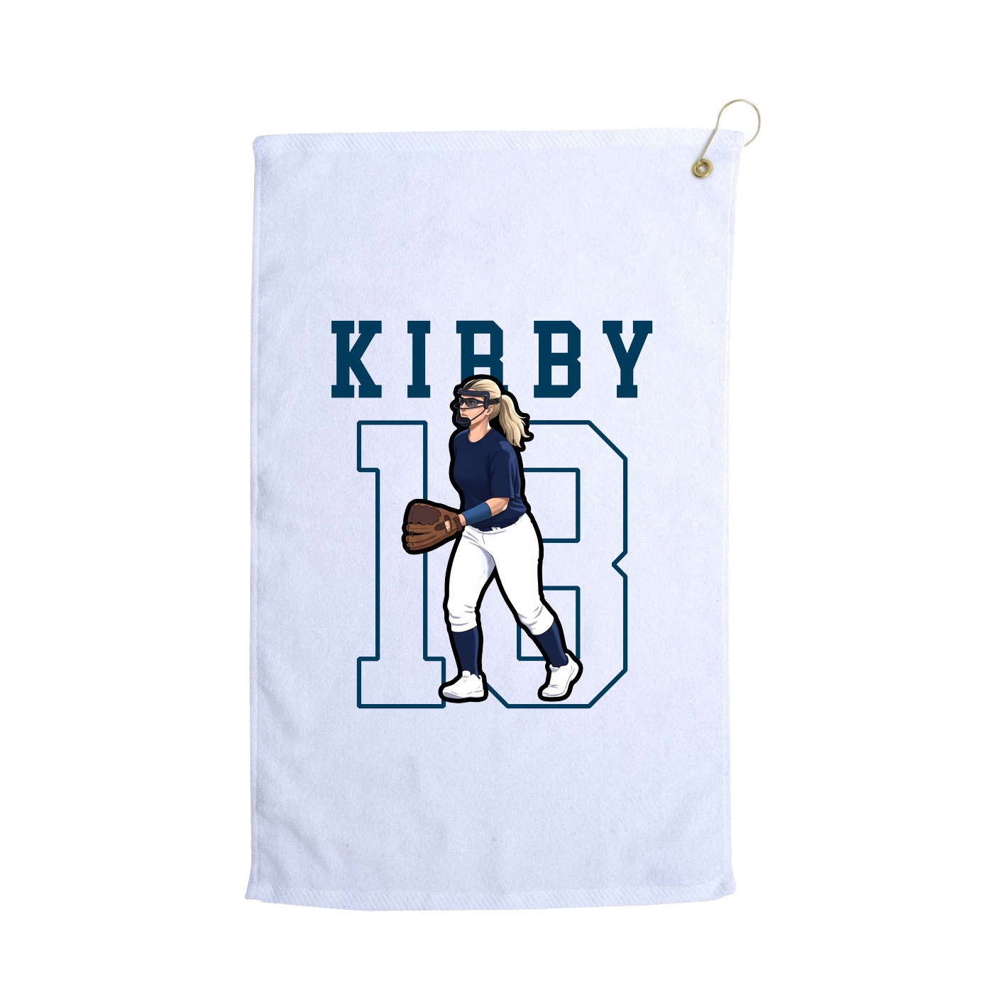 Golf Towel — Shirsey in White