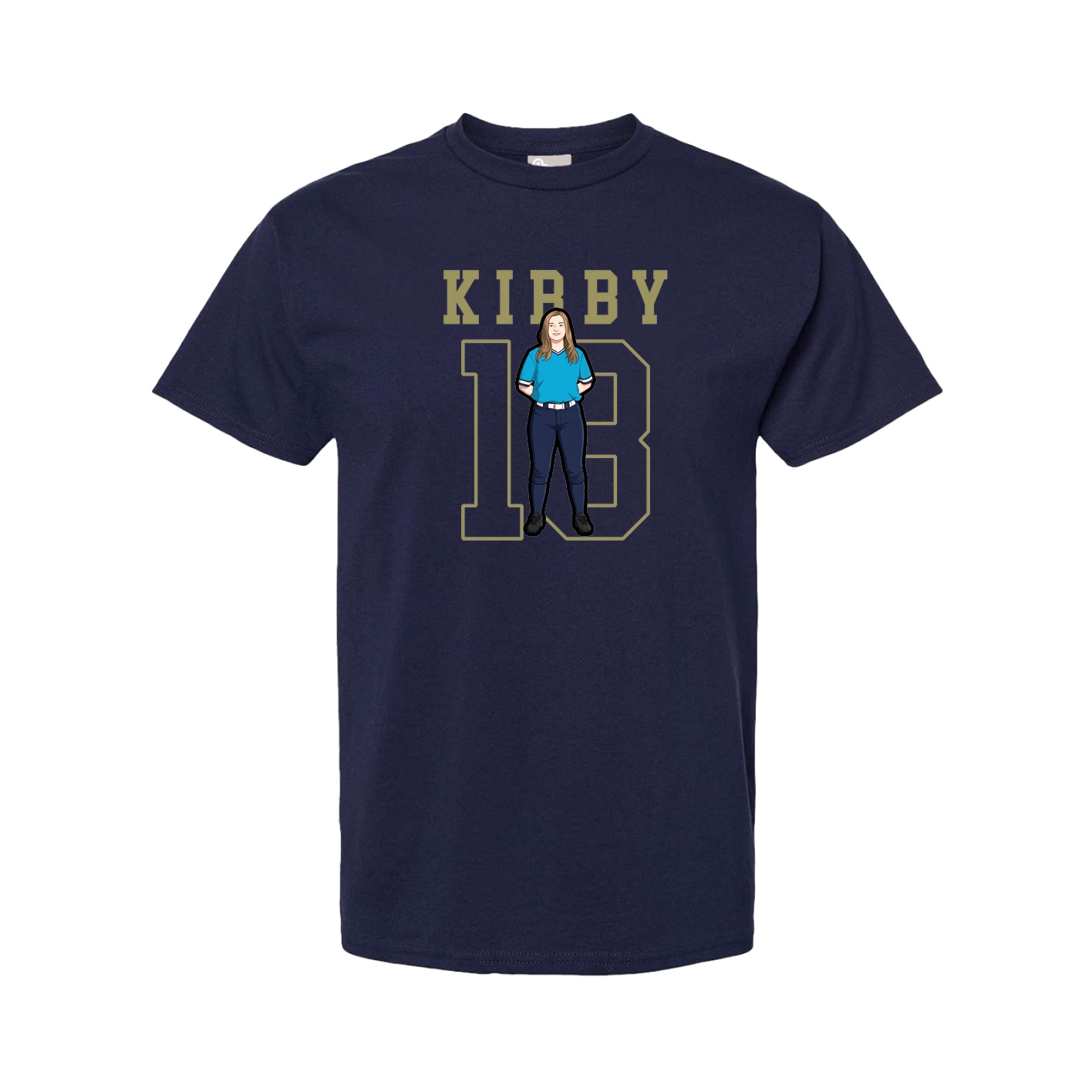 Youth Tee — Shirsey in Navy