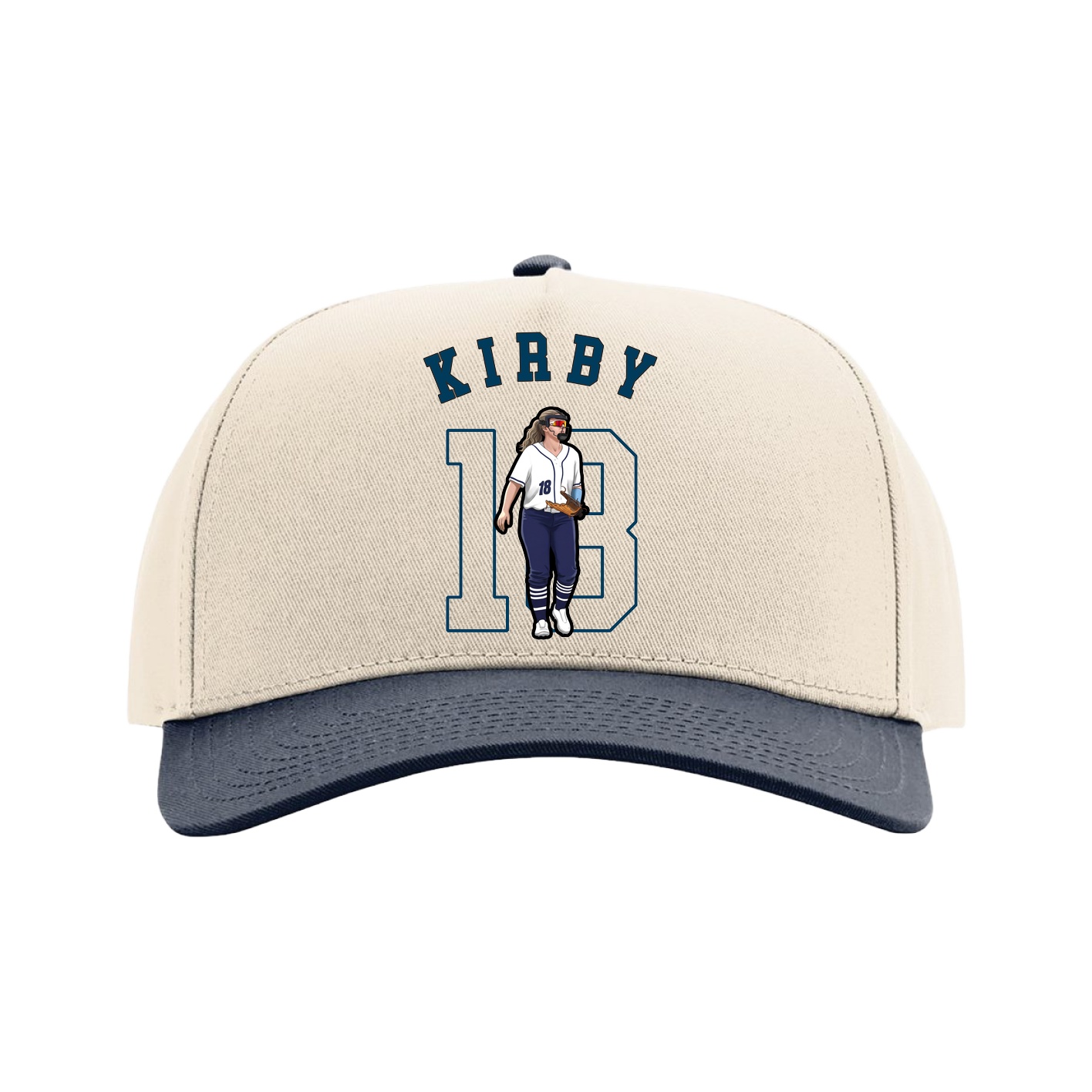 Full Fabric Five-Panel Champ Cap